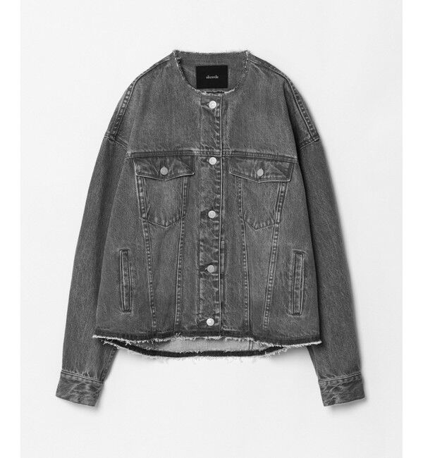 allureville「デニムブルゾン」|デニムジャケット|