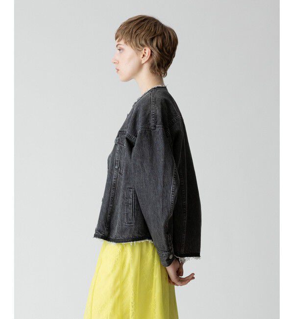 allureville「デニムブルゾン」|デニムジャケット|