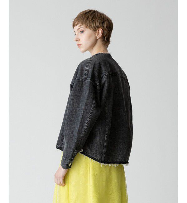 allureville「デニムブルゾン」|デニムジャケット|