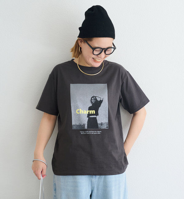  「【＠remi_usus企画】CharmフォトプリントTシャツ」|Tシャツ・カットソー|
