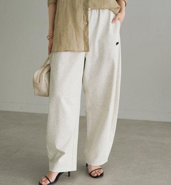  「【接触冷感+抗菌】カーブシルエットカットソーパンツ」|その他|