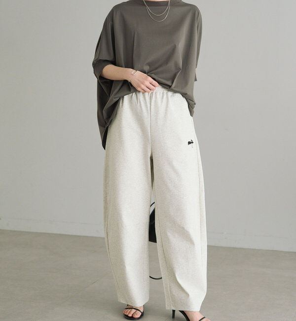  「【接触冷感+抗菌】カーブシルエットカットソーパンツ」|その他|