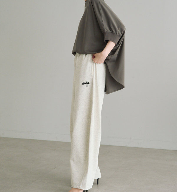  「【接触冷感+抗菌】カーブシルエットカットソーパンツ」|その他|