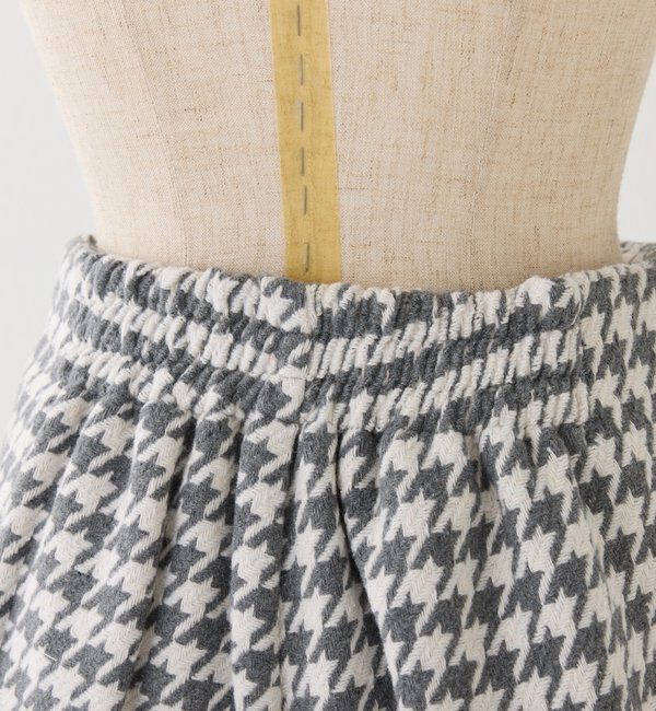  「金ボタン付スタイルアップスカショーパン」|スカート|