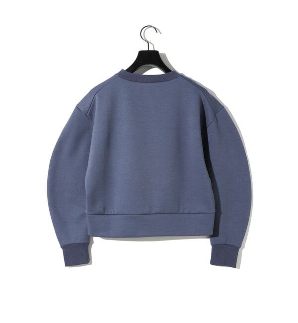 MIDIUMISOLID「MIDIUMISOLID for Ladies カーブスリーブダブルニットプルオーバー」|Tシャツ・カットソー|