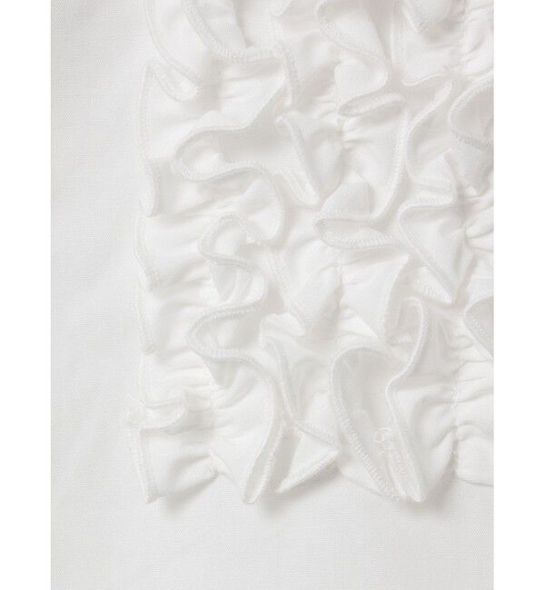 MARMARMAR「MARMARMAR フリルドレスシャツ」|シャツ・ブラウス|