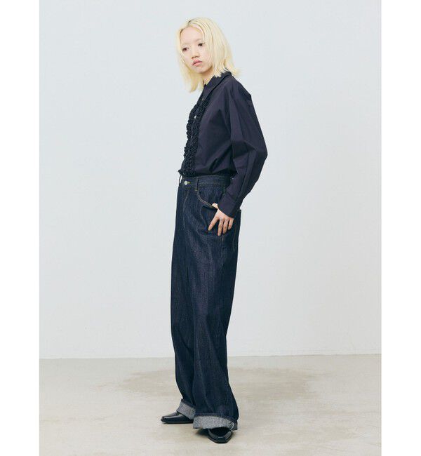 MARMARMAR「MARMARMAR フリルドレスシャツ」|シャツ・ブラウス|