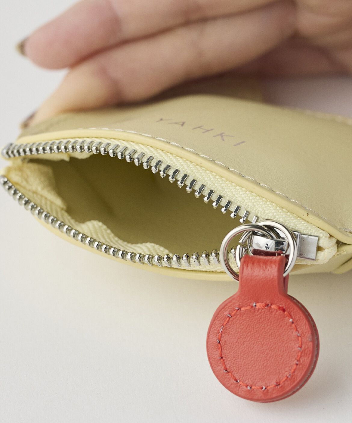 INED「《SUPERIOR CLOSET》W FACE　CATレザーミニポーチ《YAHKI》」|コインケース|