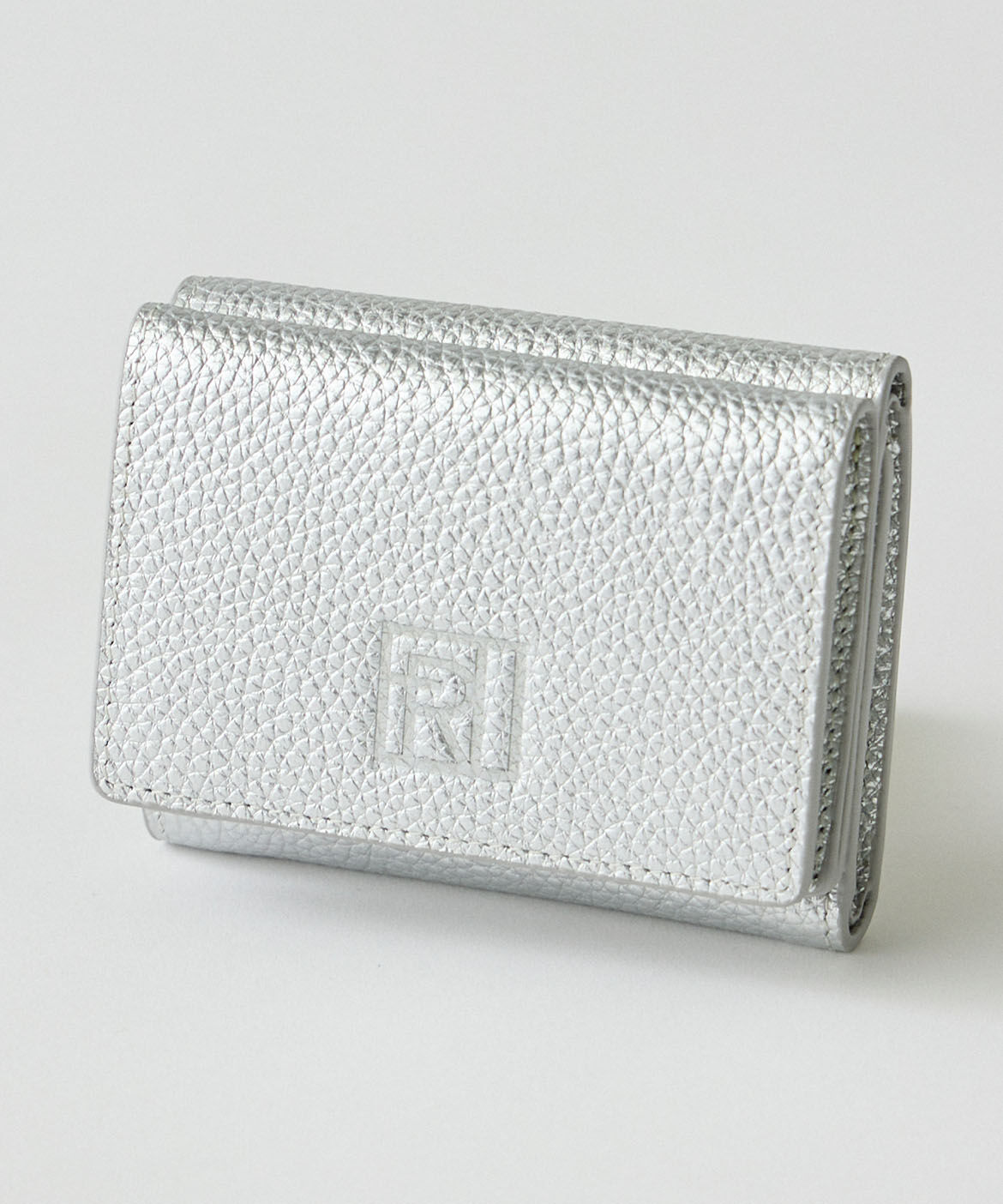 INED「《FAVORITE》三つ折りウォレット《ORIGINAL》」|財布|シルバー