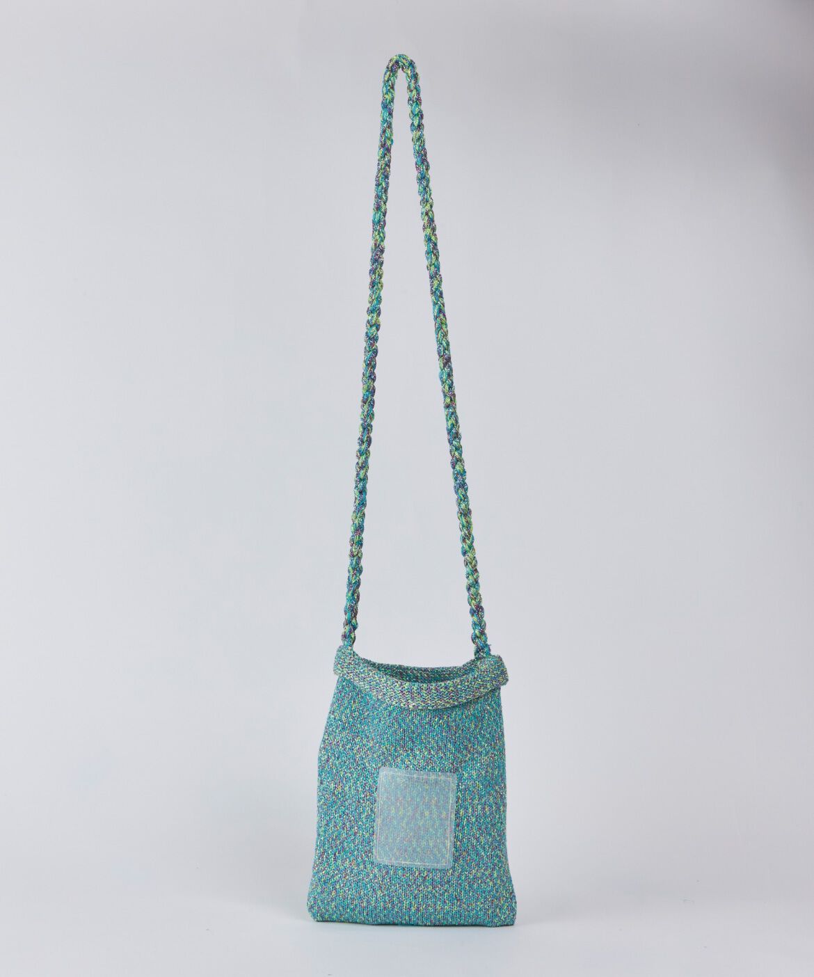 I.T.'S international「joyce MIXラメ入ニット ミニ ショルダーバッグ《Nananoel/ナナノエル》」|ショルダー・メッセンジャー|グリーン