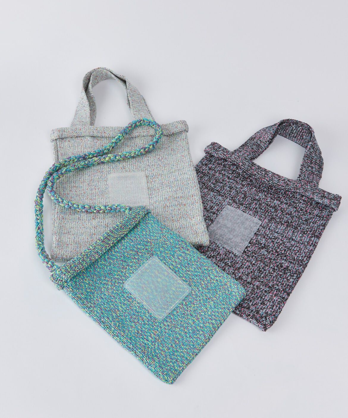 I.T.'S international「joyce MIXラメ入ニット ミニ ショルダーバッグ《Nananoel/ナナノエル》」|ショルダー・メッセンジャー|