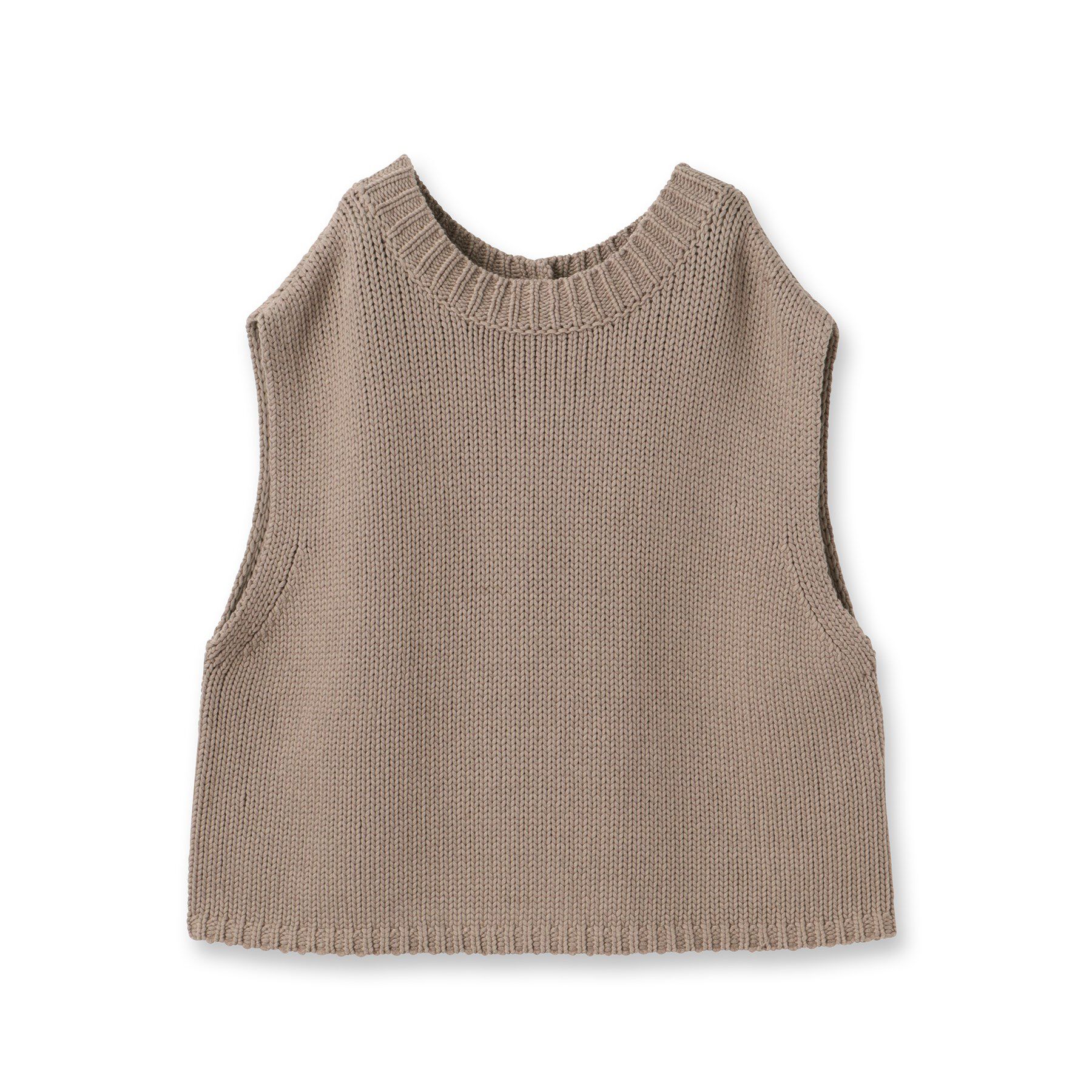 UNTITLED「【レイヤード/前ボタン】2WAYニットベスト」|ニット・セーター|