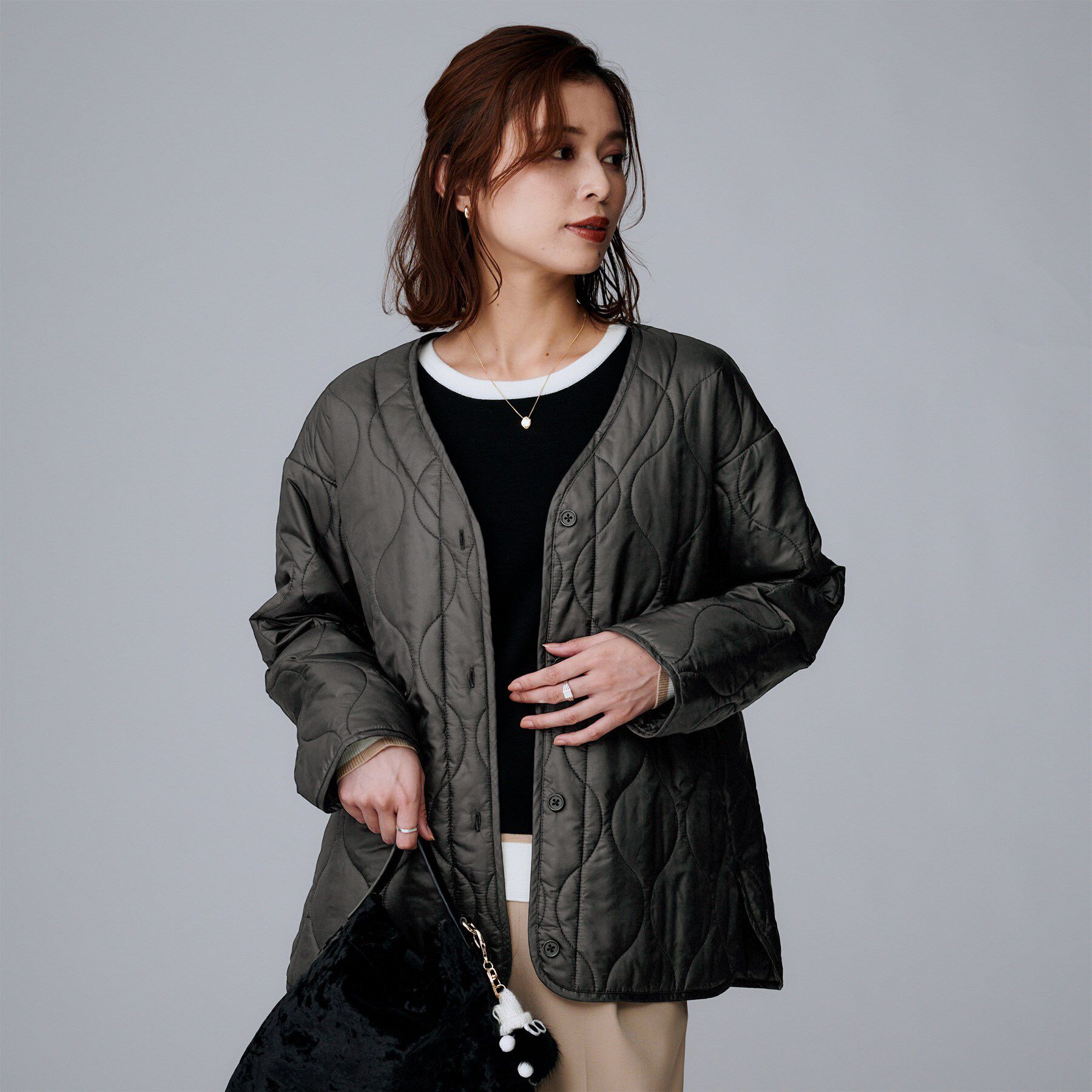 美品バーバリー　マウンテンパーカー　キルティングライナー　フード　3way 40 キルトライナー付／アウトドア】3WAYマウンテンパーカー（UNTITLED