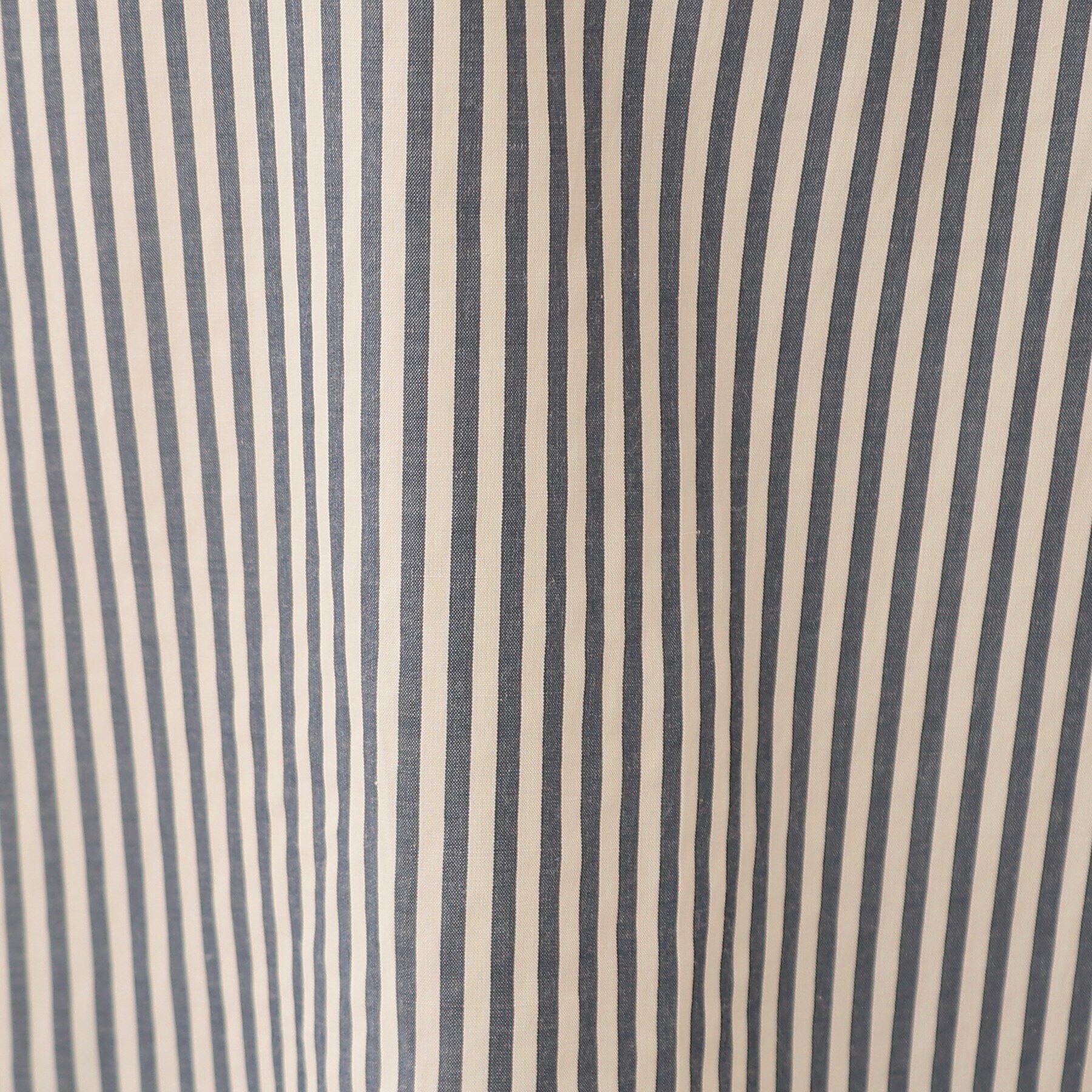 Reflect「【手洗い可】プチスタンドネックストライプブラウス」|シャツ・ブラウス|