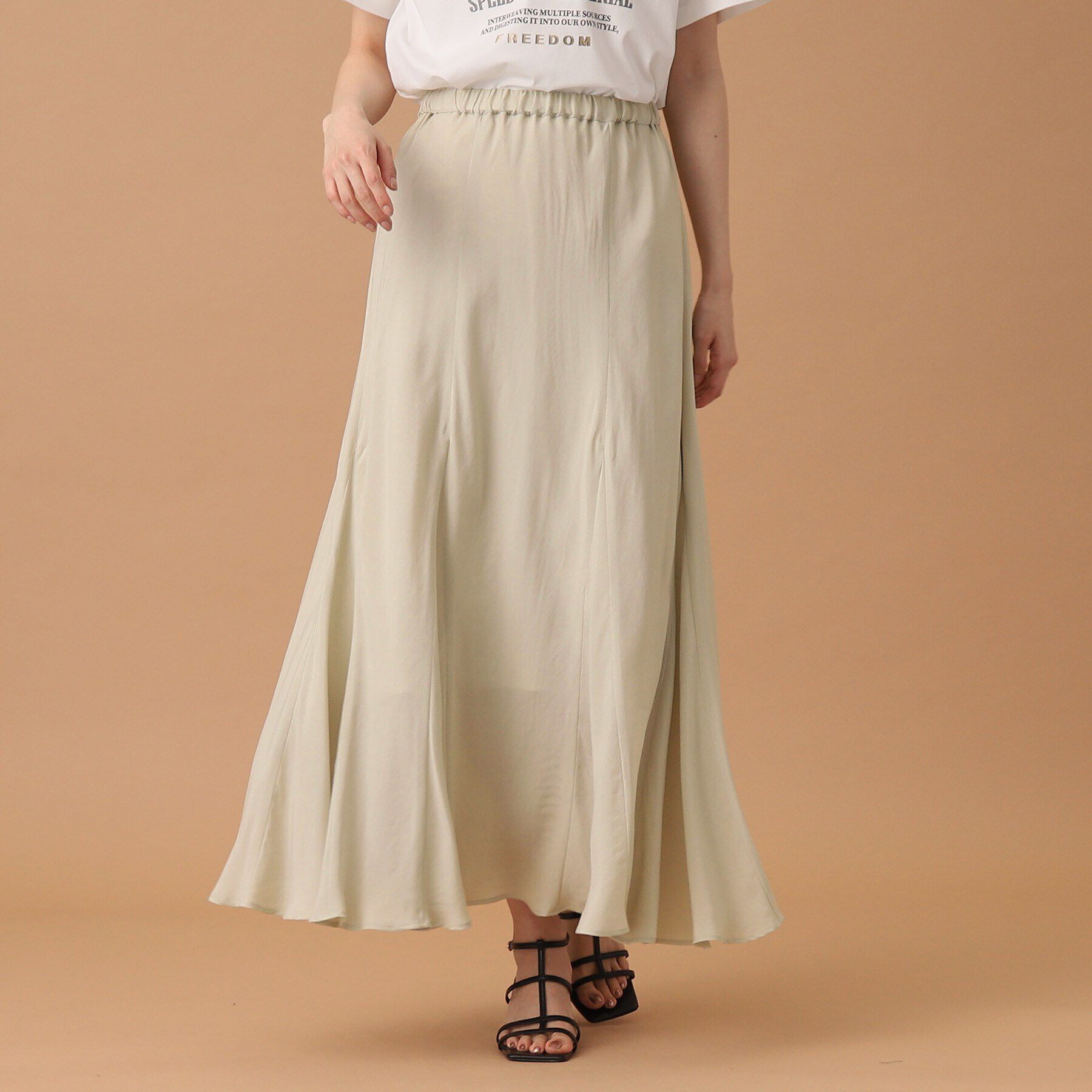 DRESSTERIOR「【洗える/大人カジュアル】キュプラフィブリルスカート」|スカート|