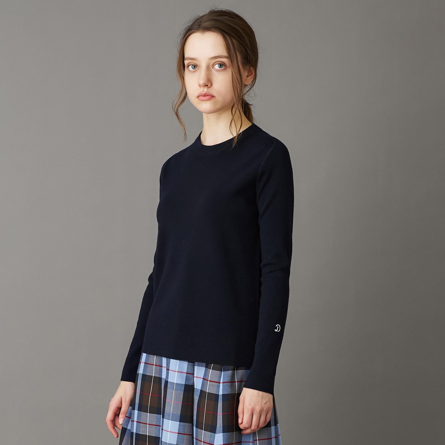 DRESSTERIOR「ストレッチフルニードルニット」|ニット・セーター|