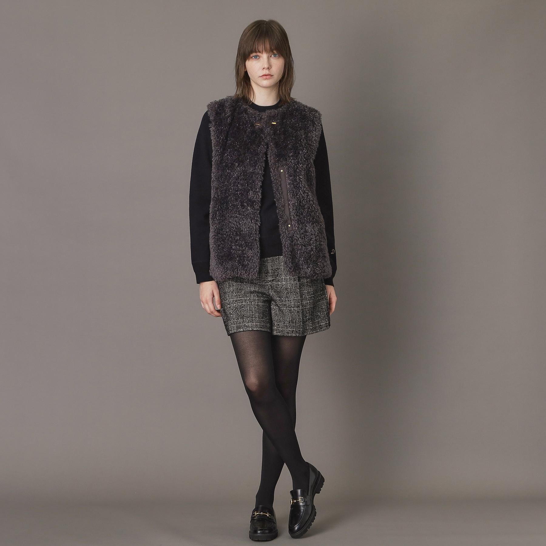 DRESSTERIOR「【otonaMUSE 11月号掲載】エコファージレ」|ノーカラーコート|