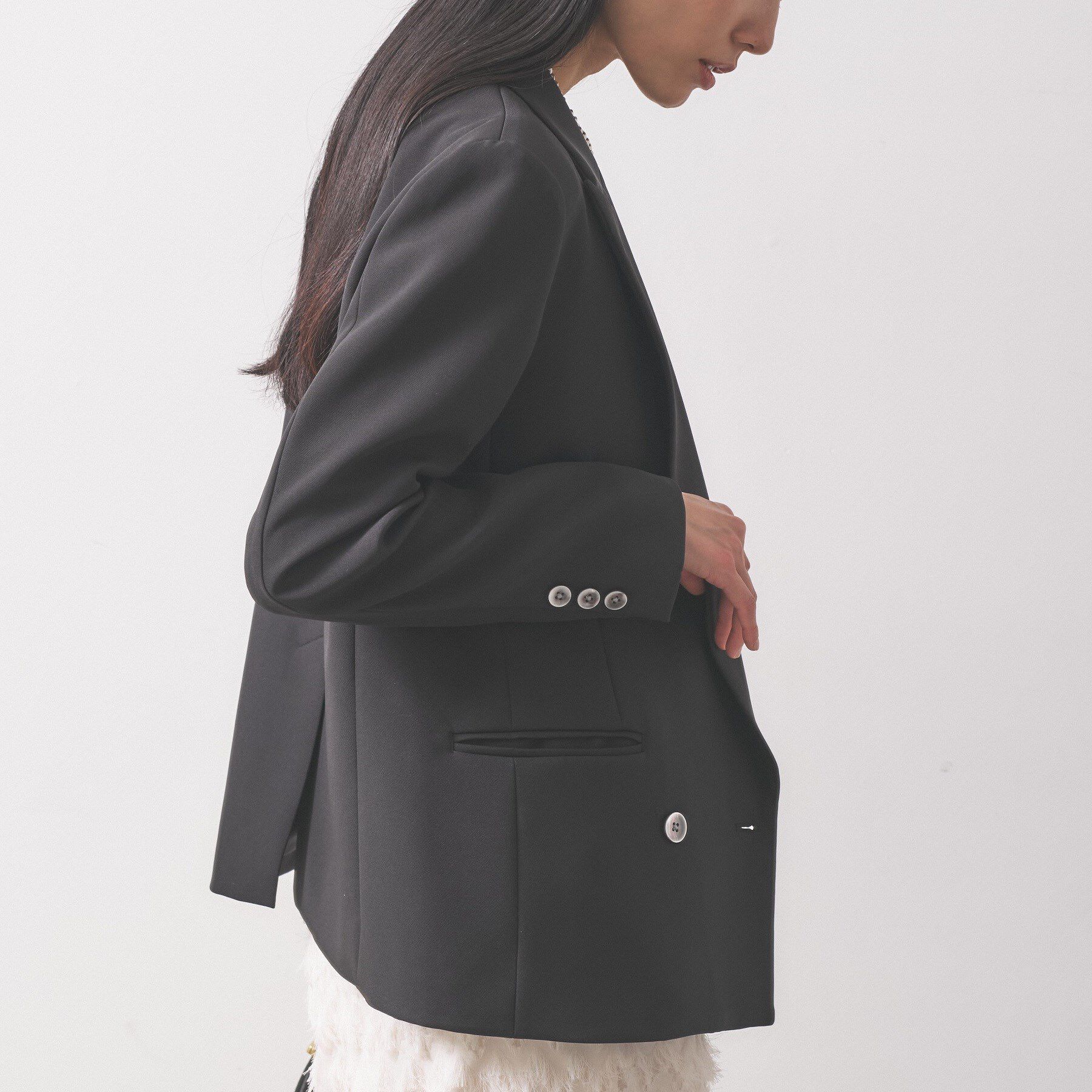 GALLEST「【オケージョン／セットアップ可能】ダブルクロスモードジャケット」|テーラードジャケット|