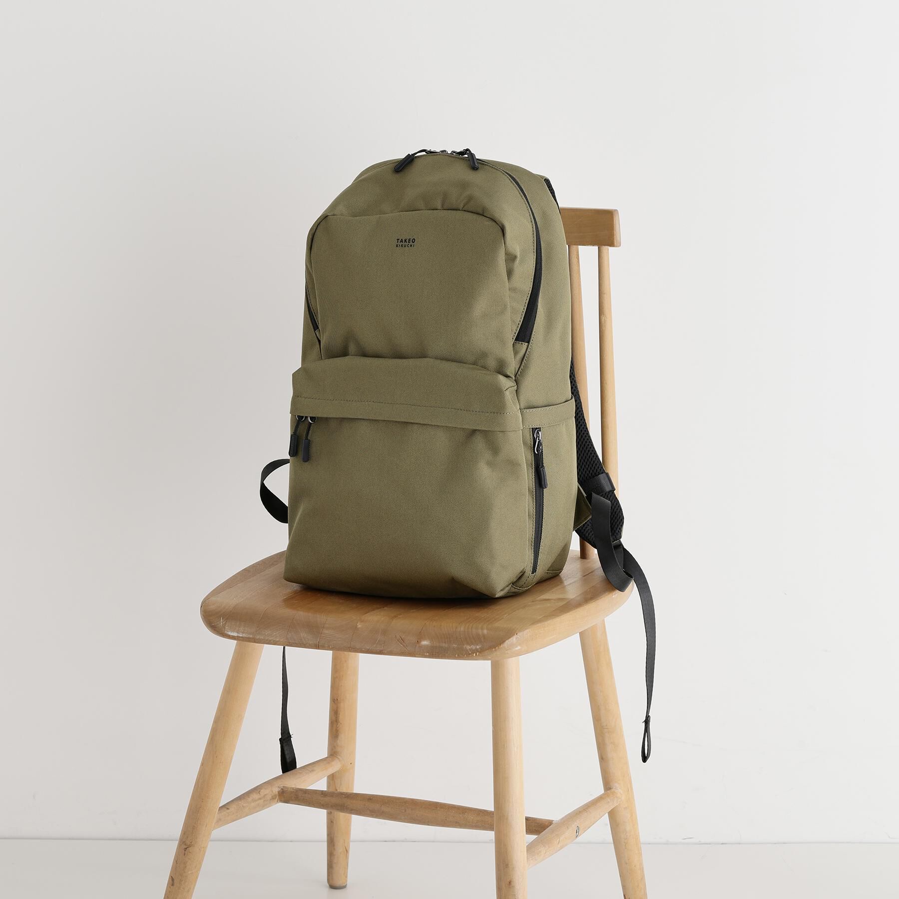 TAKEO KIKUCHI「【ONOFF/OFF対応】ワイマール ザックパック」|リュック|グリーン(022)