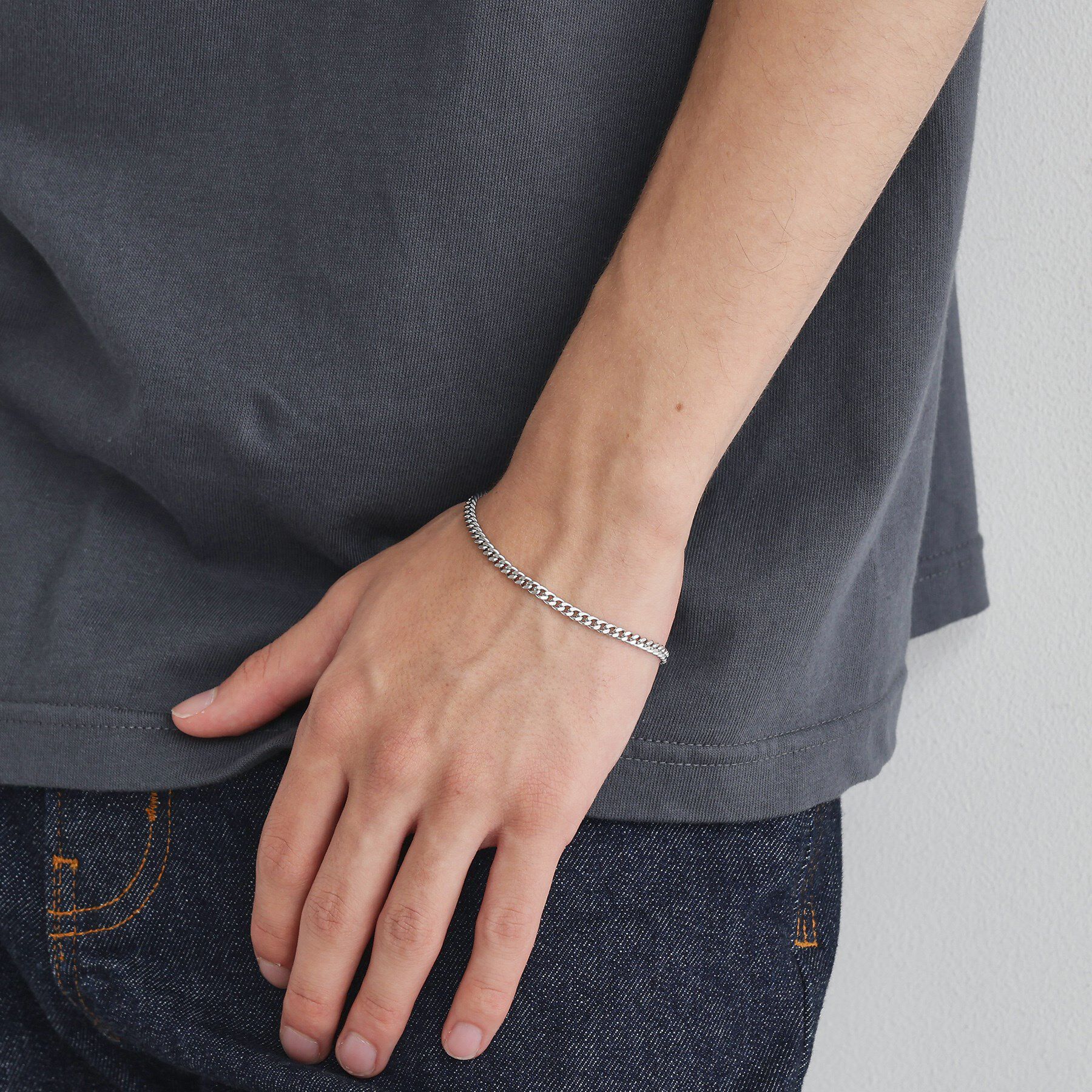 TAKEO KIKUCHI「MIDDLEボリュームブレスレット」|ブレスレット・バングル|