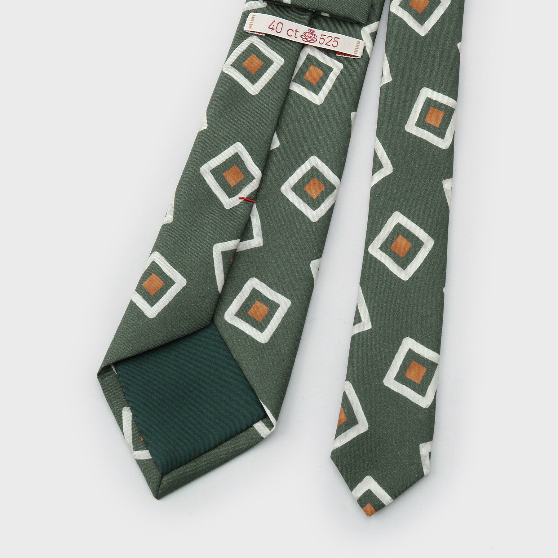 40CARATS&525「手書き小紋プリントネクタイ」|ネクタイ・蝶ネクタイ|