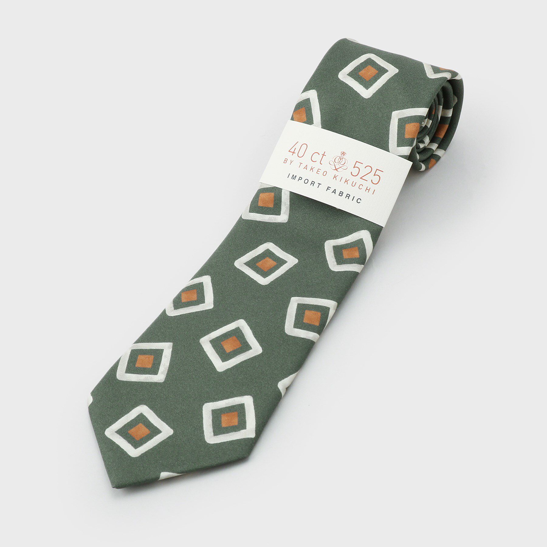 40CARATS&525「手書き小紋プリントネクタイ」|ネクタイ・蝶ネクタイ|