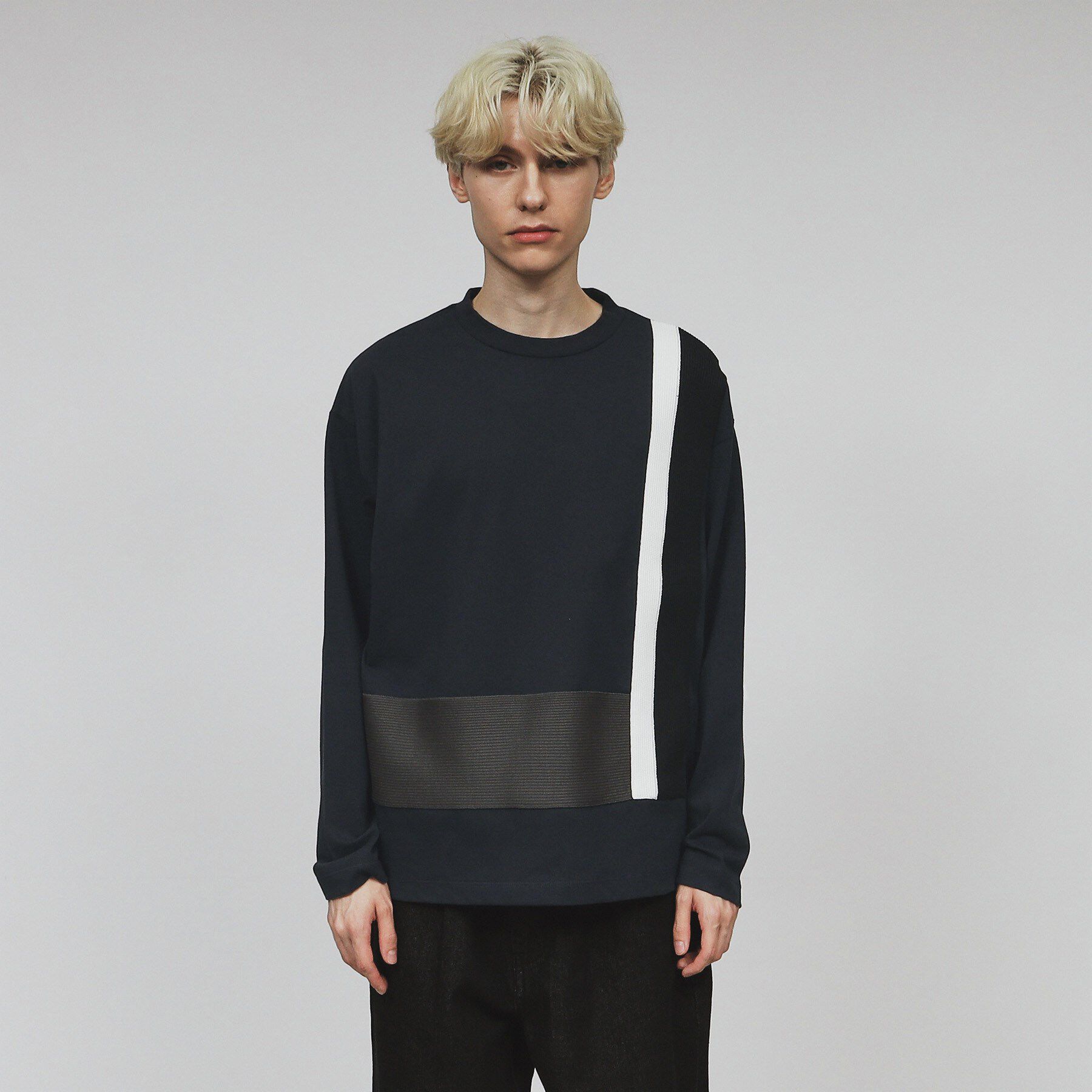 tk.TAKEO KIKUCHI「ニットドッキングカットソー」|Tシャツ・カットソー|