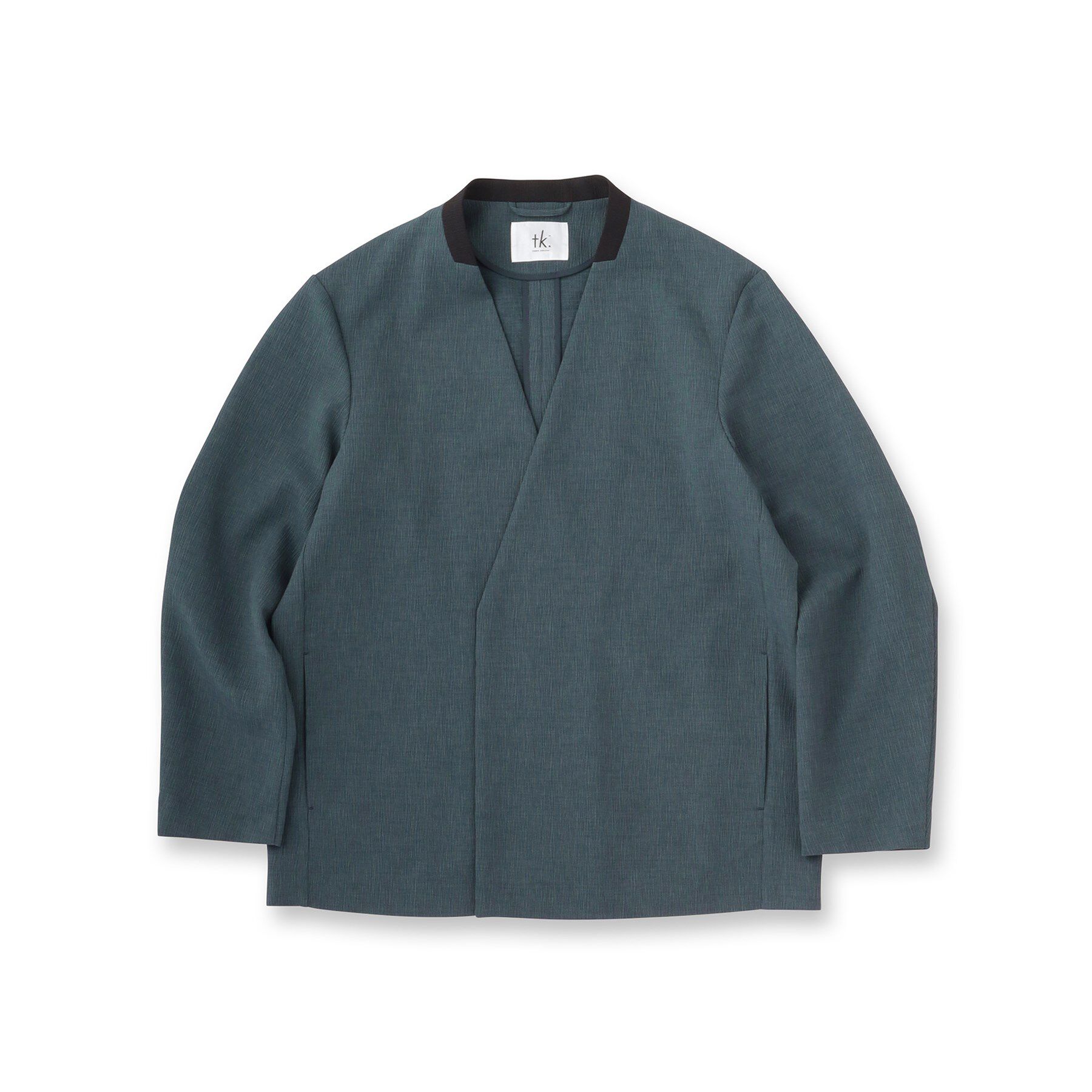 tk.TAKEO KIKUCHI「【セットアップ対応】テッククレープノーカラージャケット」|ノーカラージャケット|