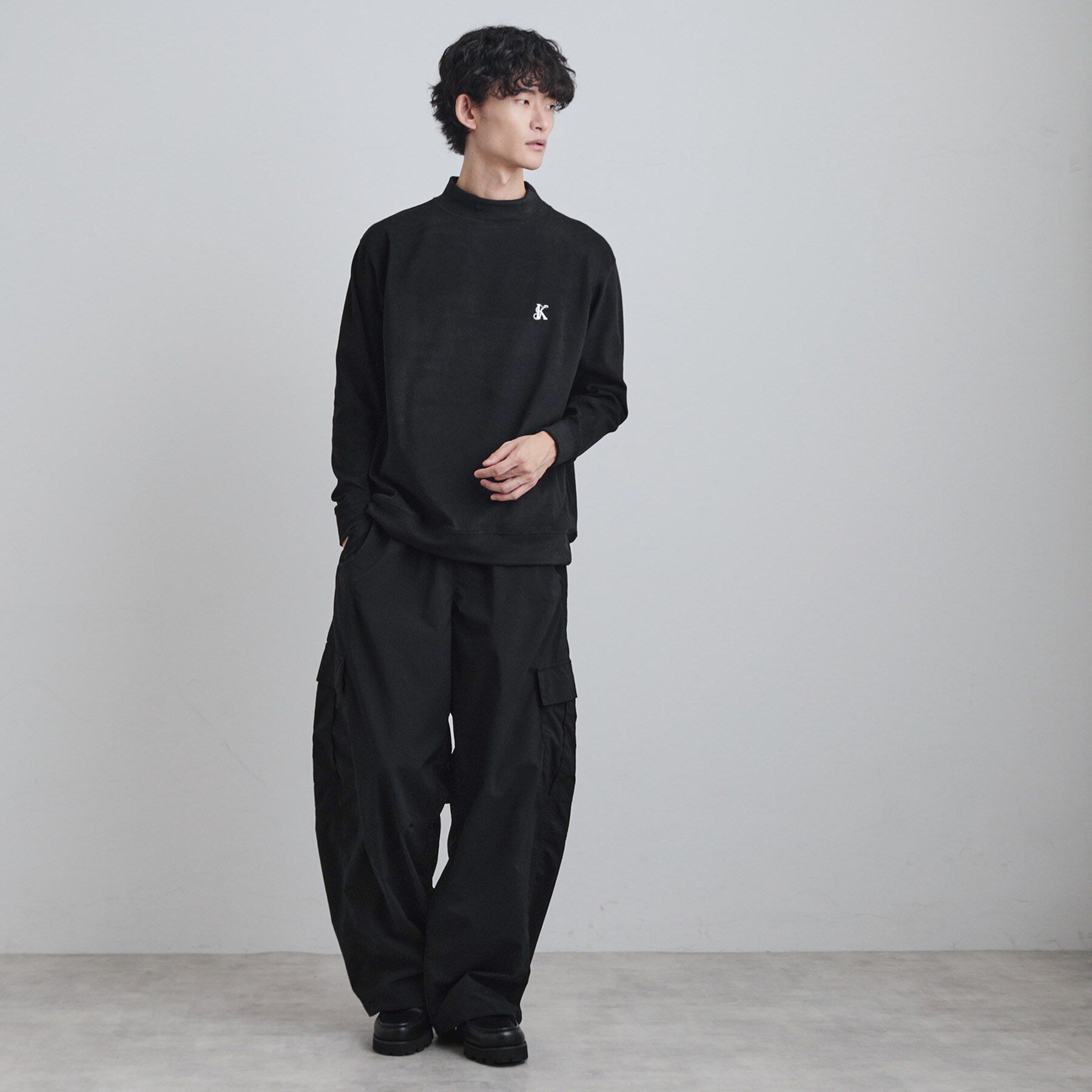 tk.TAKEO KIKUCHI「モイスチャースムースモックネックカットソー」|Tシャツ・カットソー|