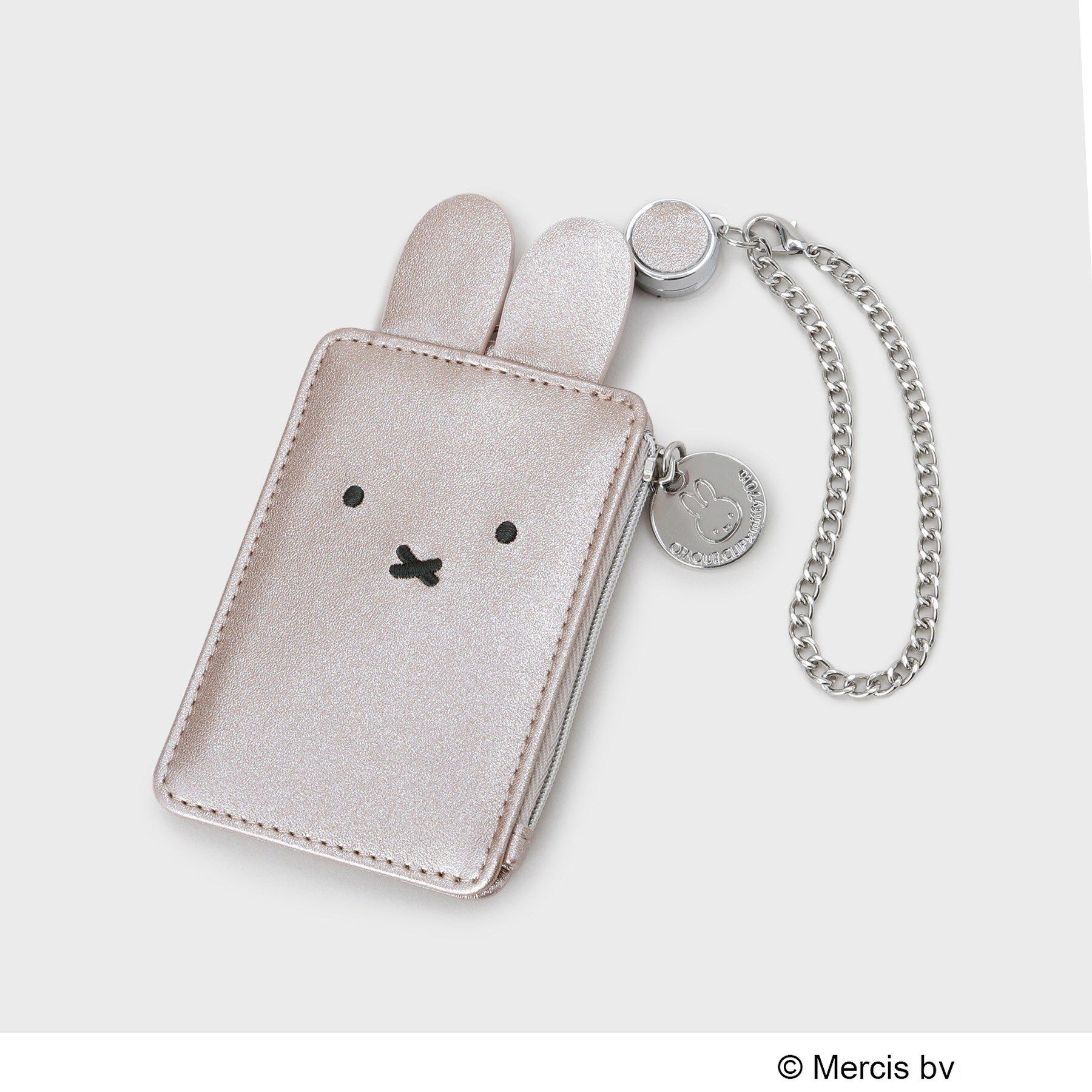 OPAQUE.CLIP「【新色追加！】miffy ｘ OPAQUE.CLIP リールパスケース」|その他|ピンク(871)