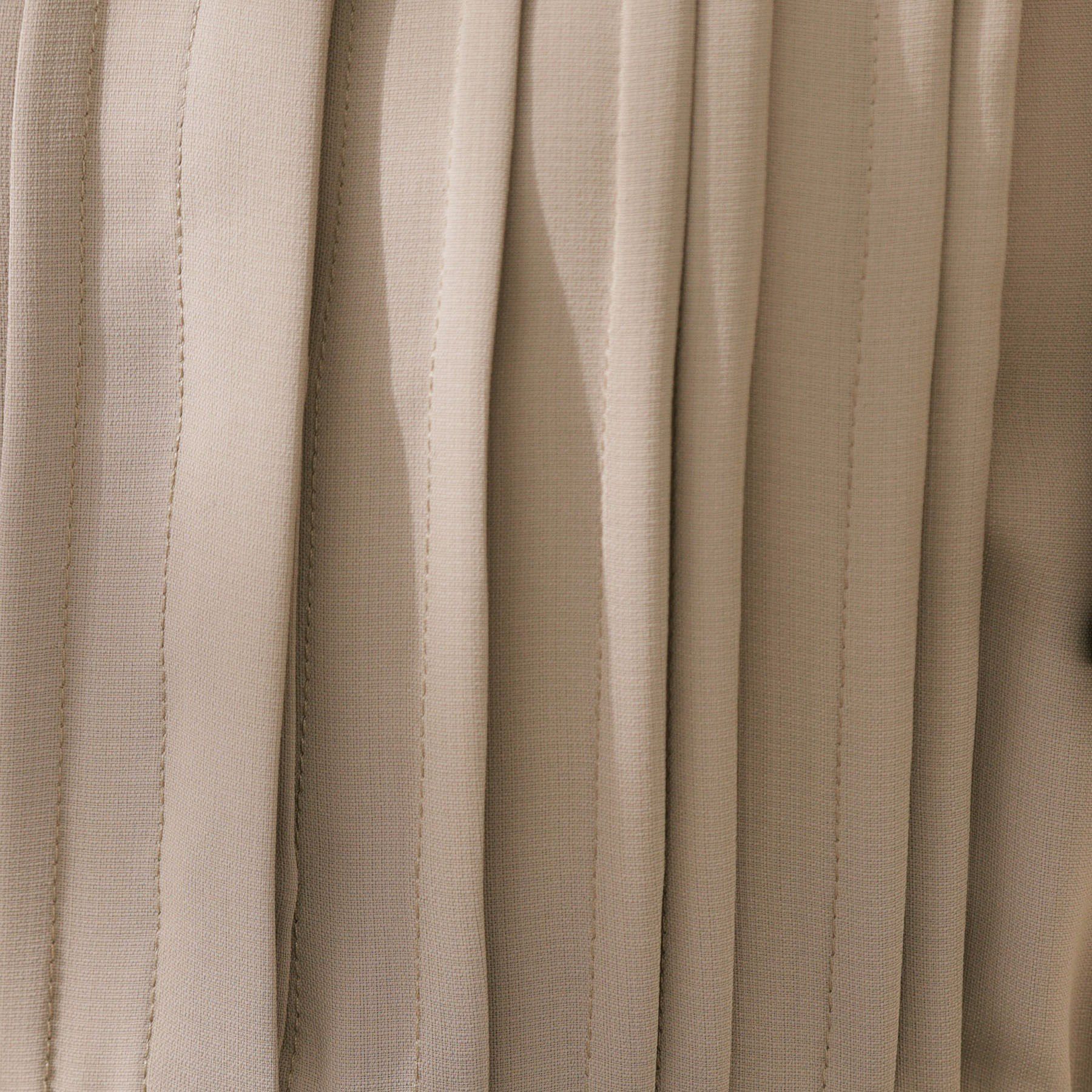 Couture broach「【配色・きれいめ・通勤】タックプリーツ配色ワンピース」|ワンピース|