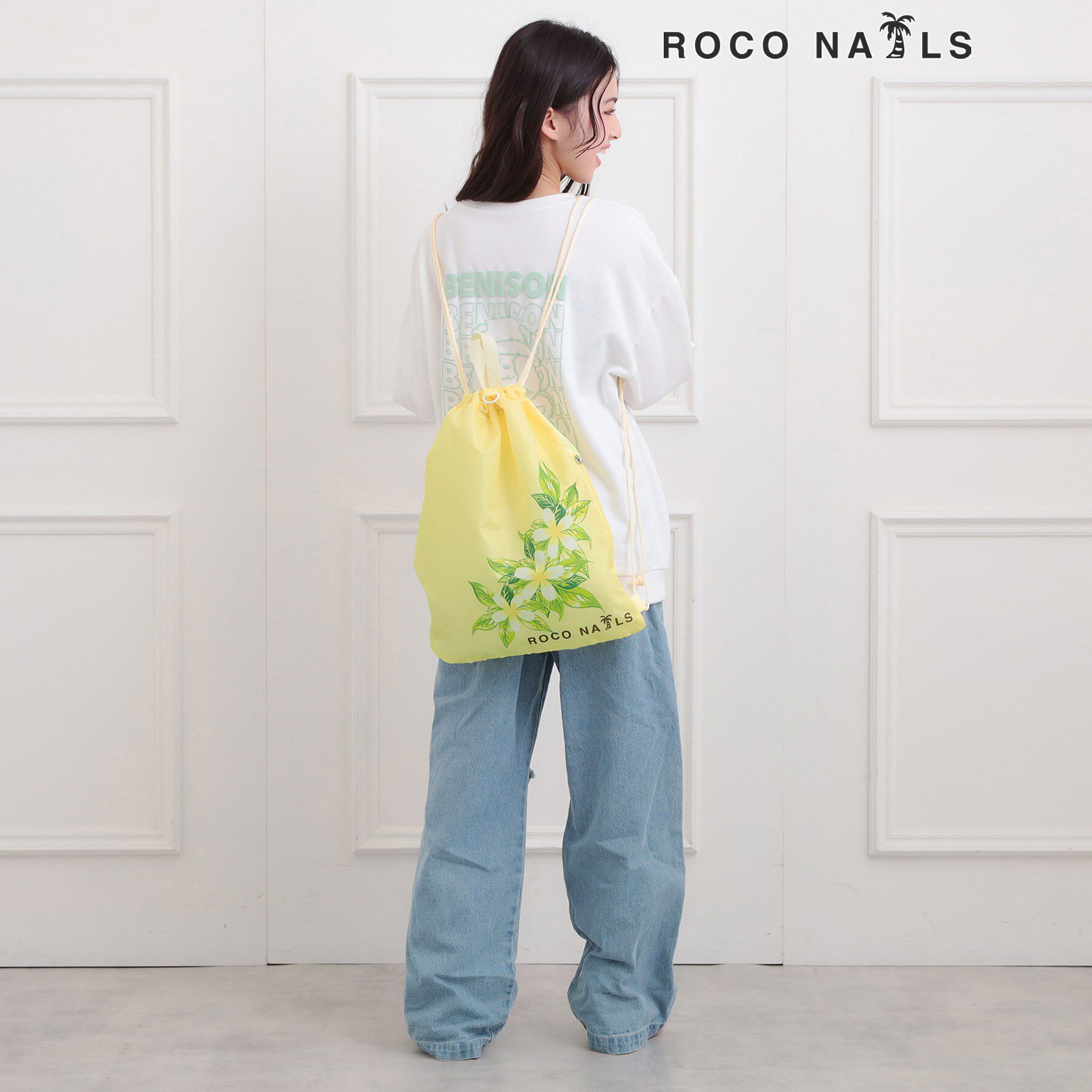 PINK-latte「【ロコネイル ROCO NAILS】ナップサック」|リュック|