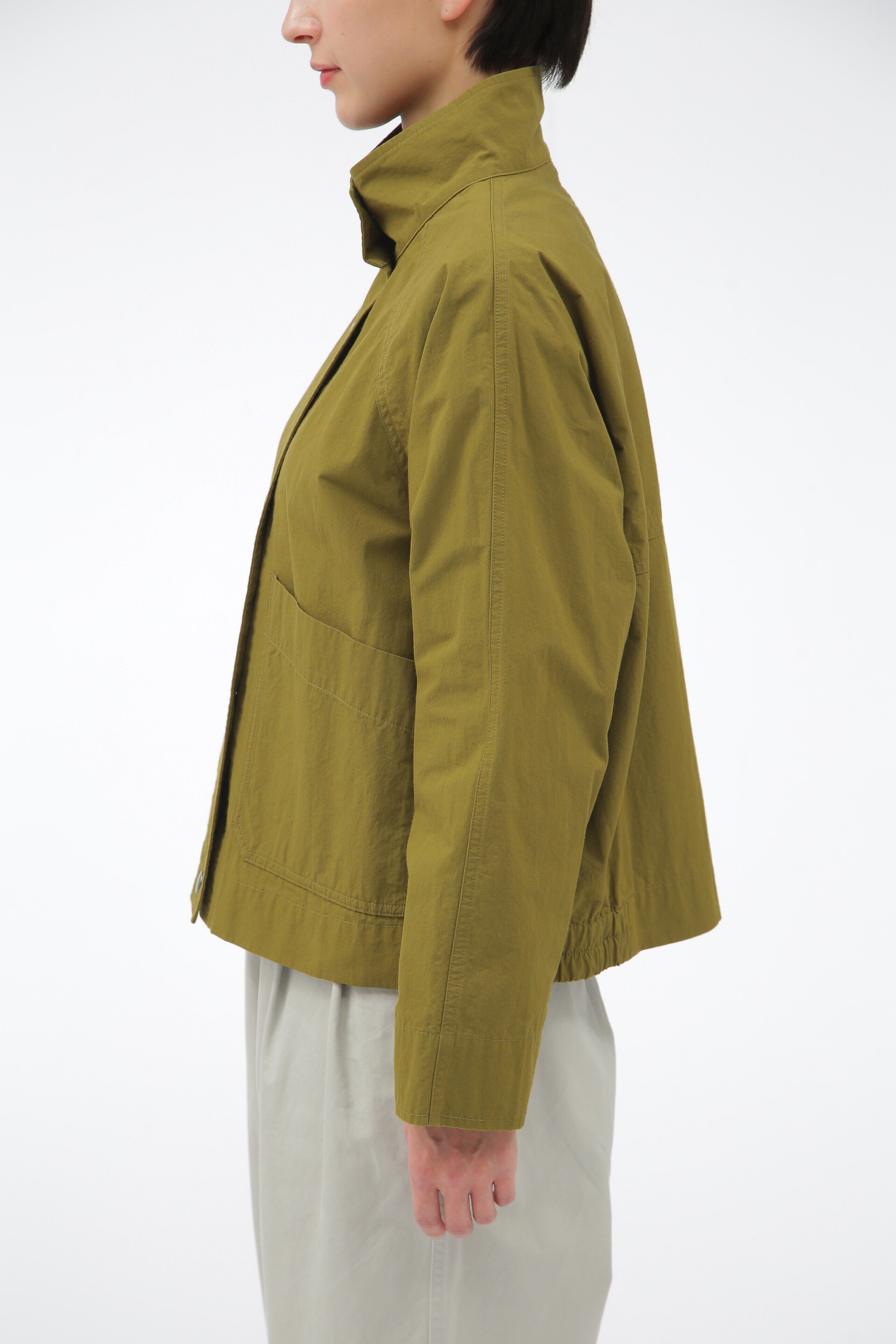 MHL.「COTTON NYLON PLAINWEAVE」|ブルゾン・スタジャン|