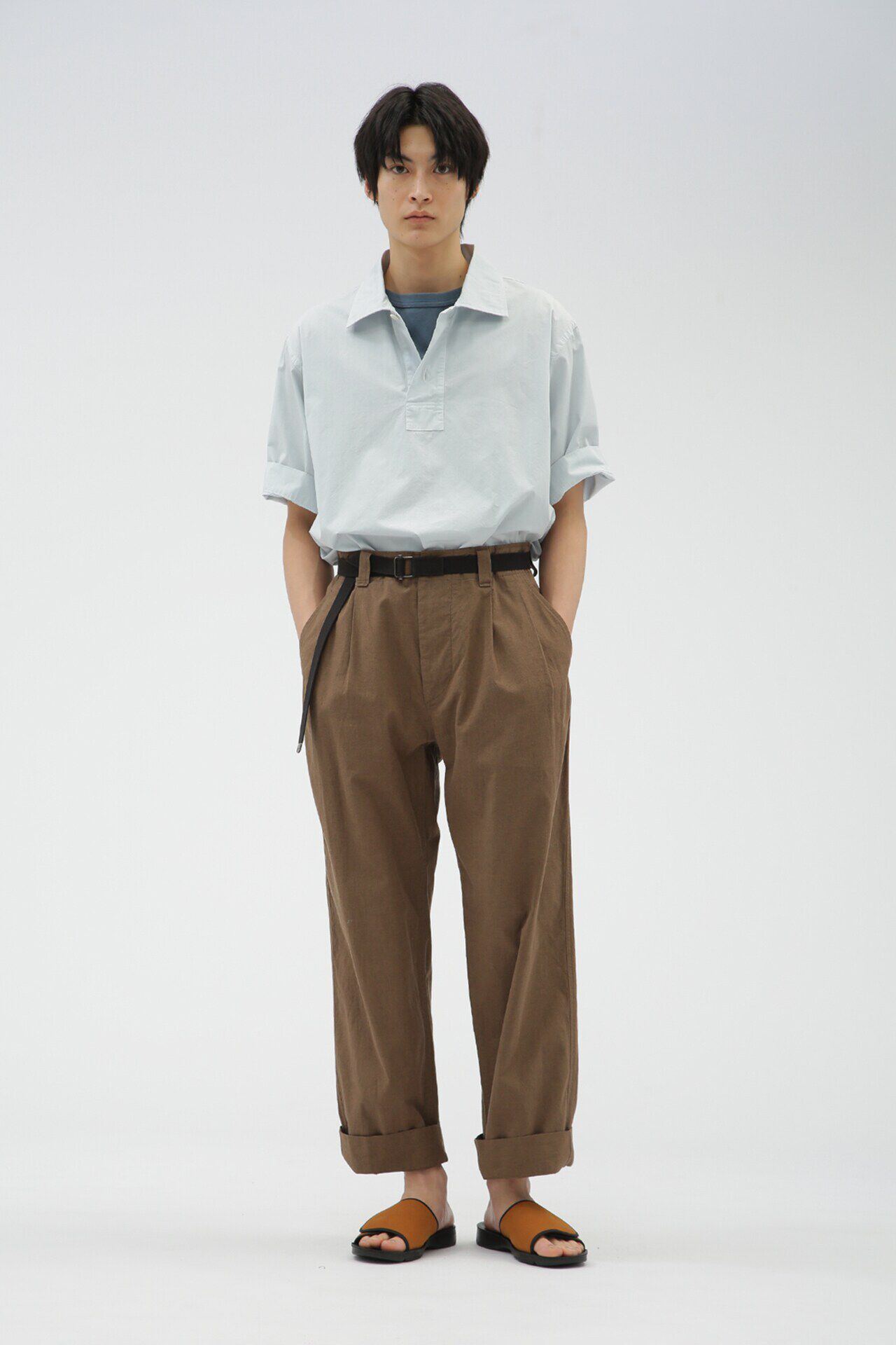 MHL.「OVERDYE MELANGE COTTON LINEN」|その他|