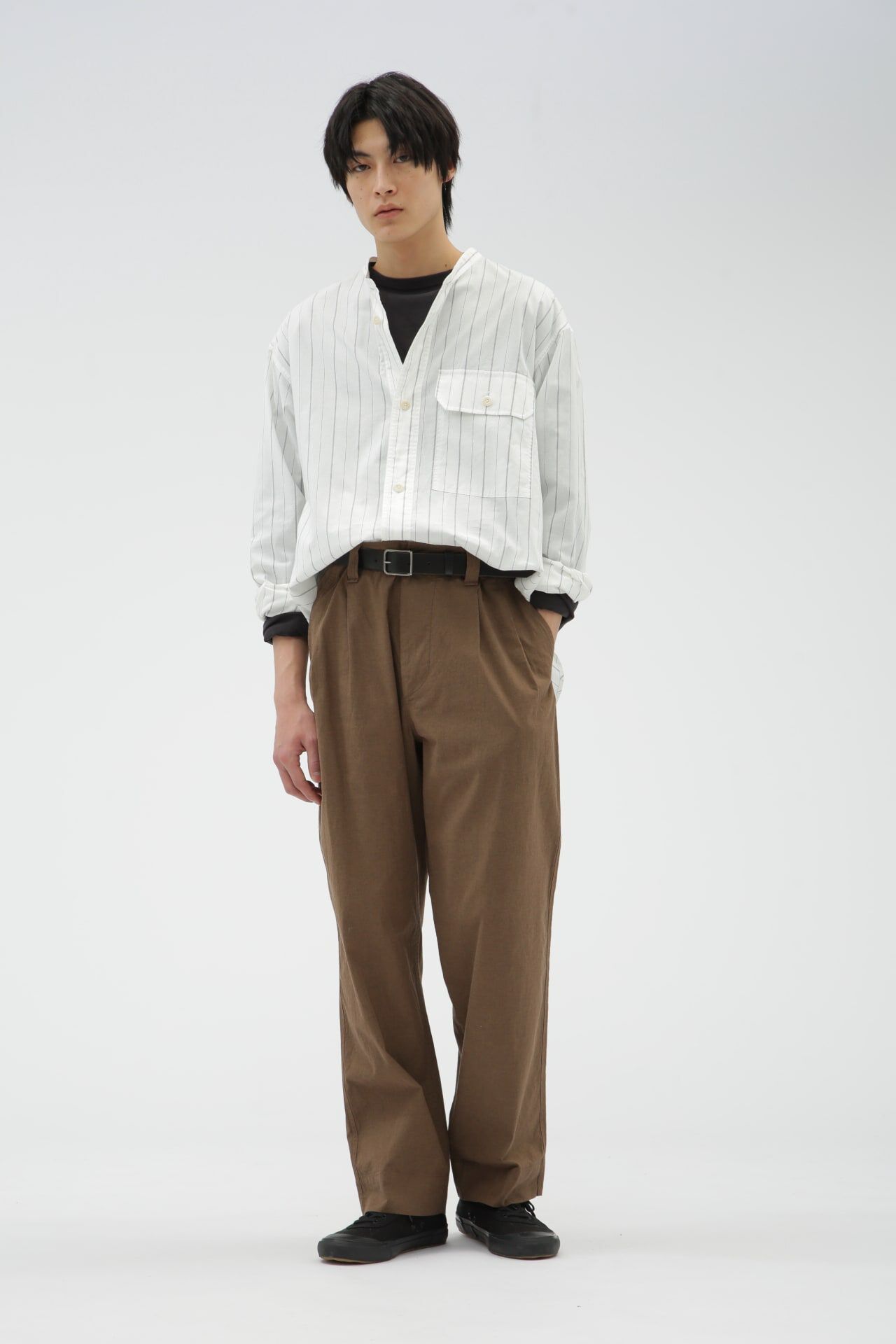 MHL.「OVERDYE MELANGE COTTON LINEN」|その他|