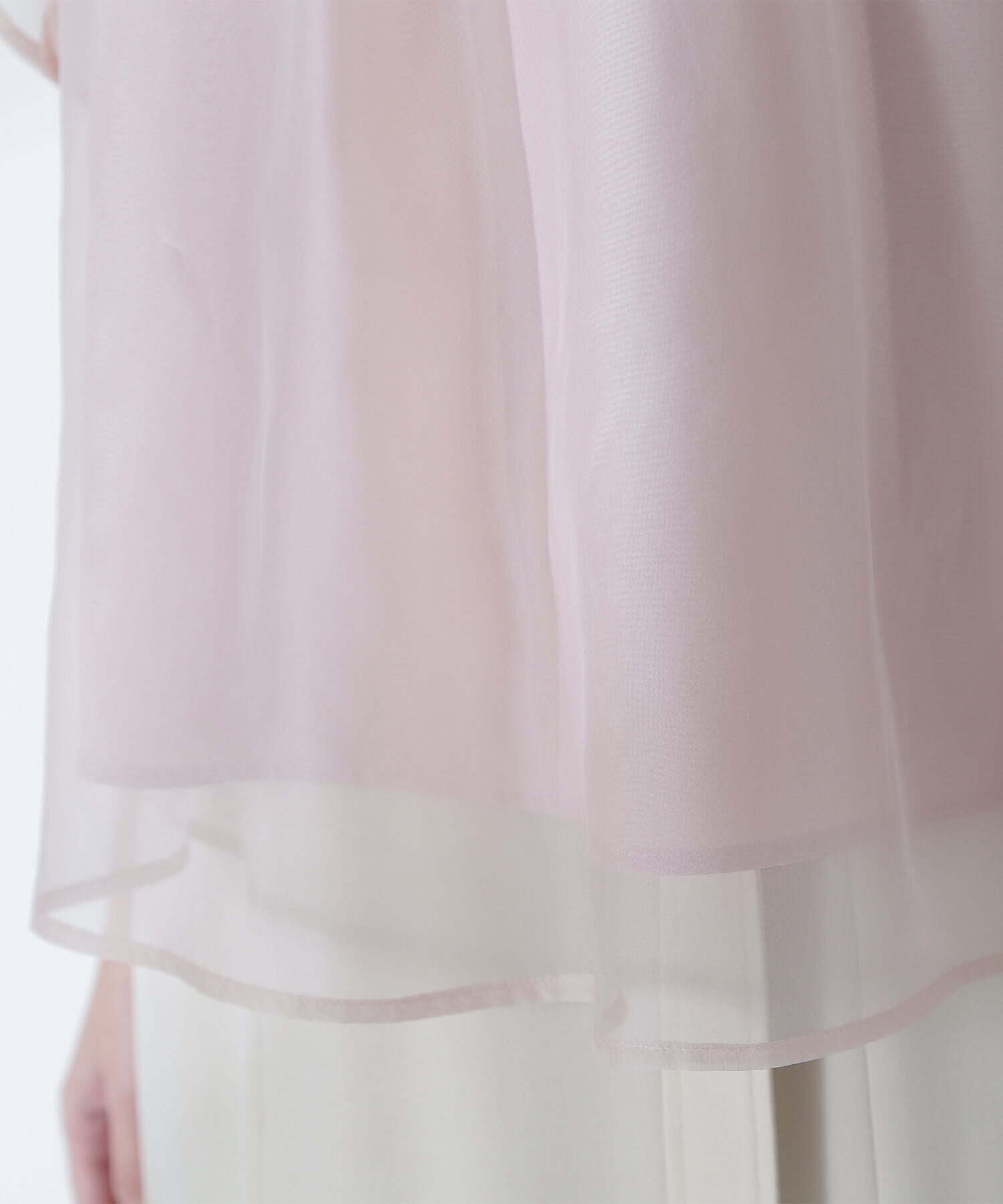  「シアーフレアスリーブブラウス」|シャツ・ブラウス|