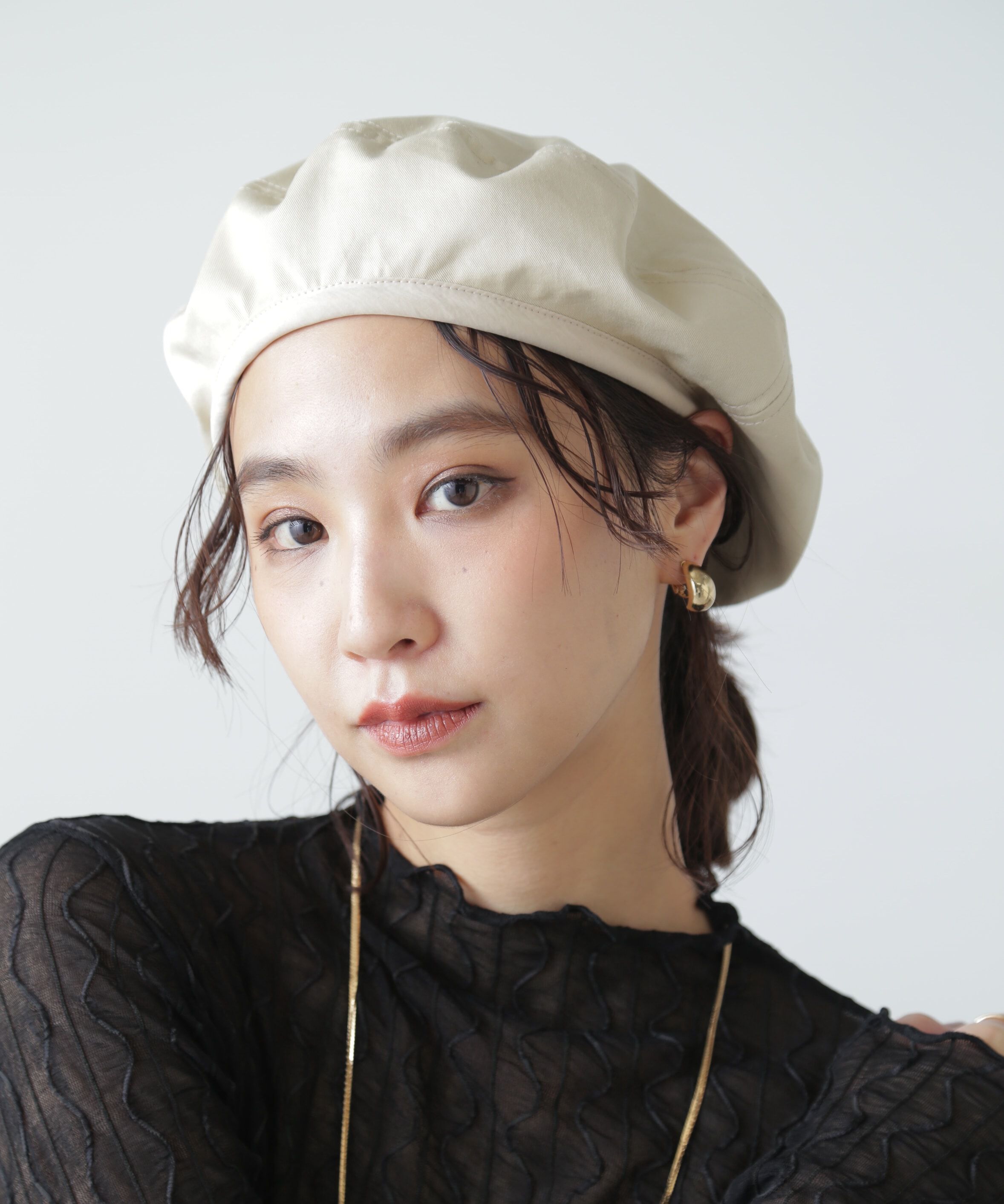  「布帛ベレー」|ソックス|