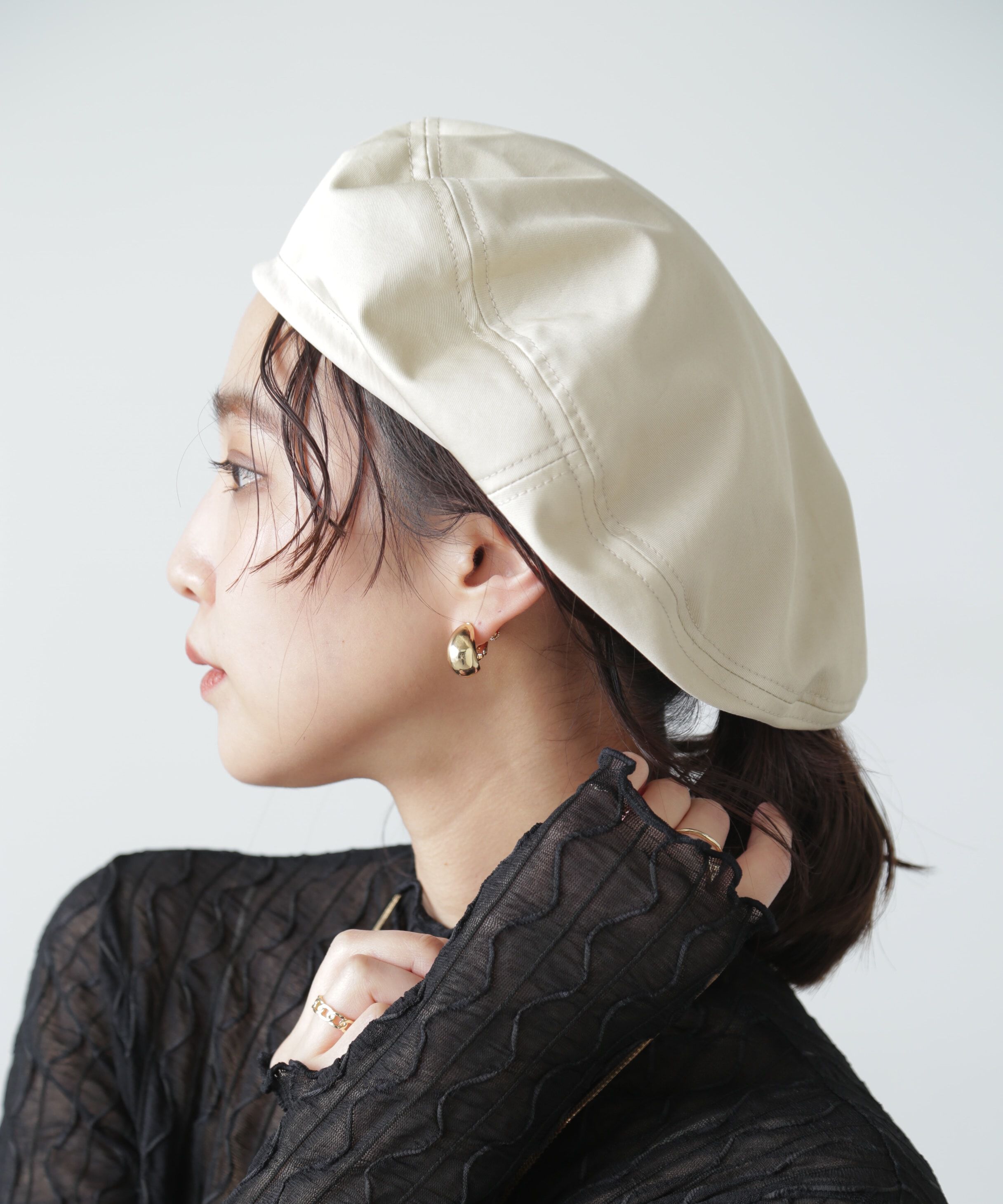  「布帛ベレー」|ソックス|