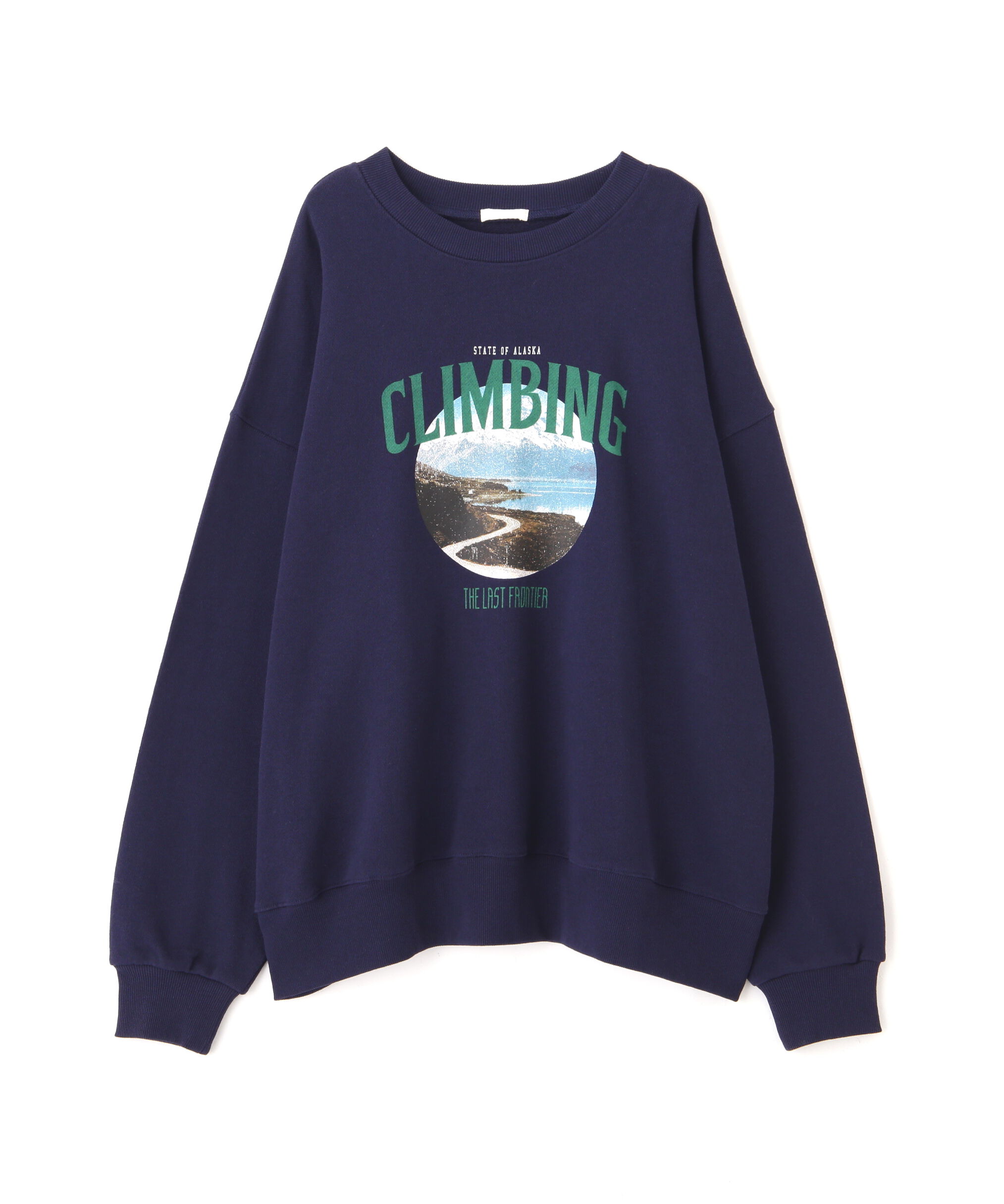  「マウンテンプリントビッグスウェット」|Tシャツ・カットソー|