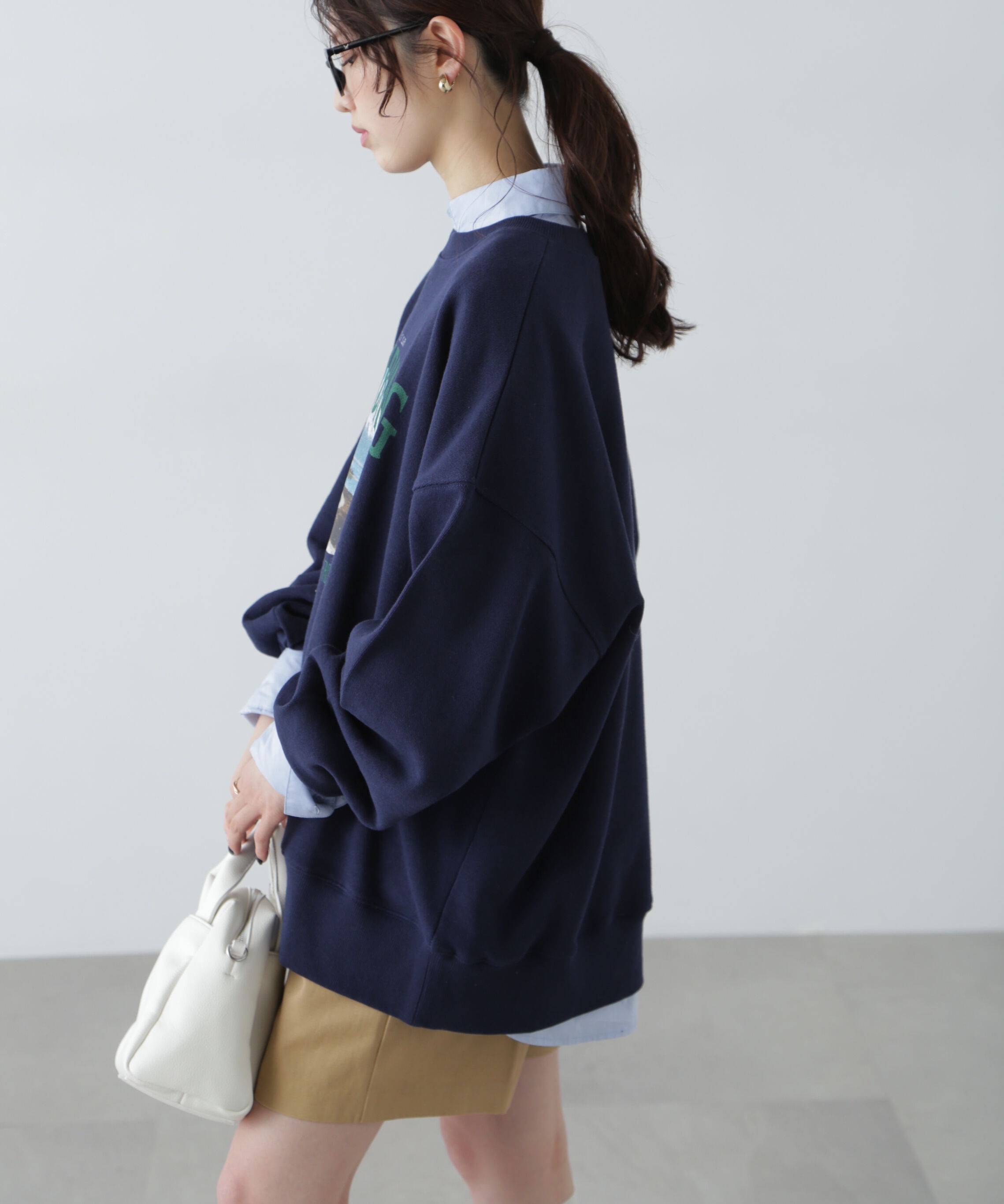  「マウンテンプリントビッグスウェット」|Tシャツ・カットソー|