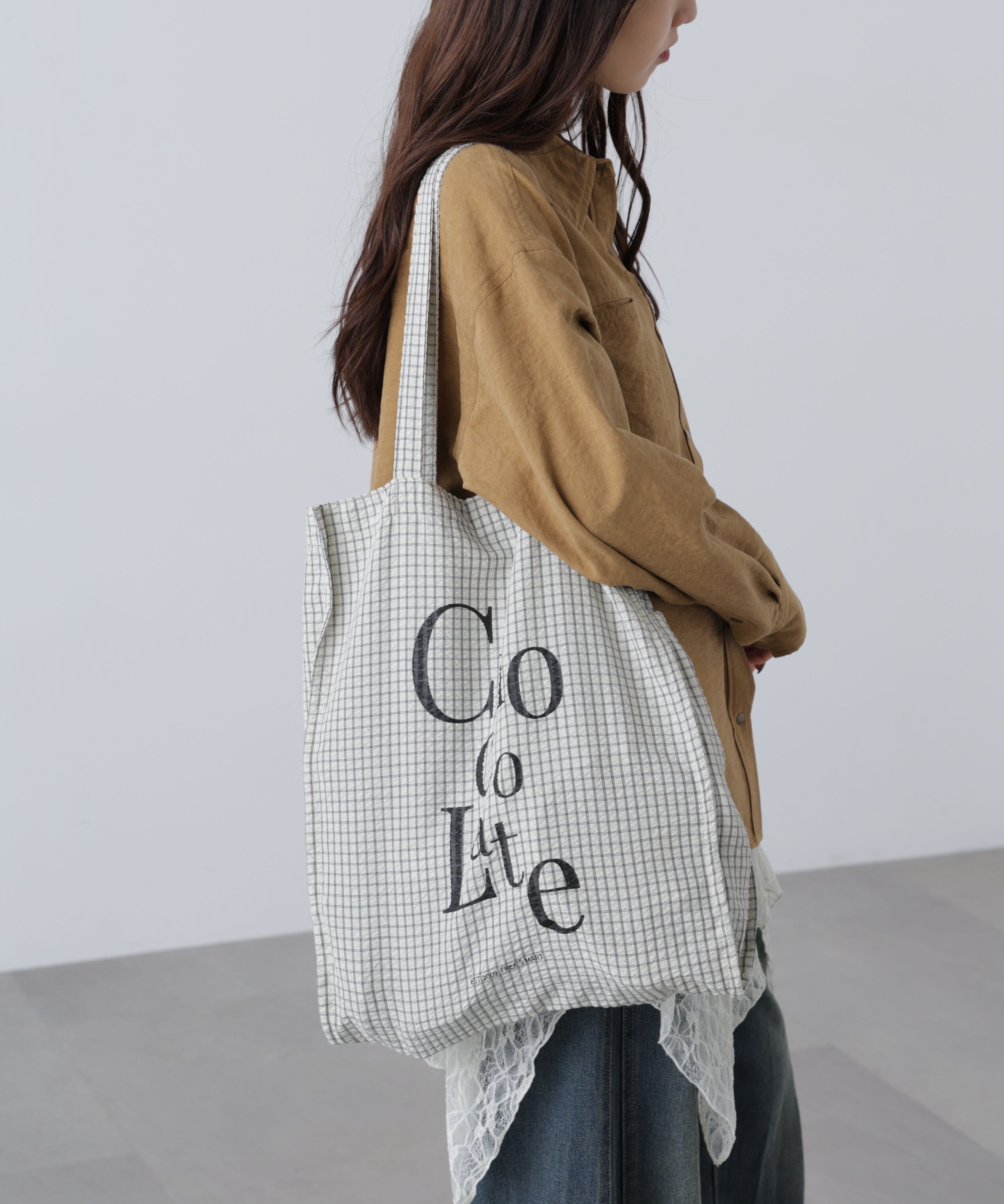  「ロゴトートバッグ」|その他|ブラックチェ 1