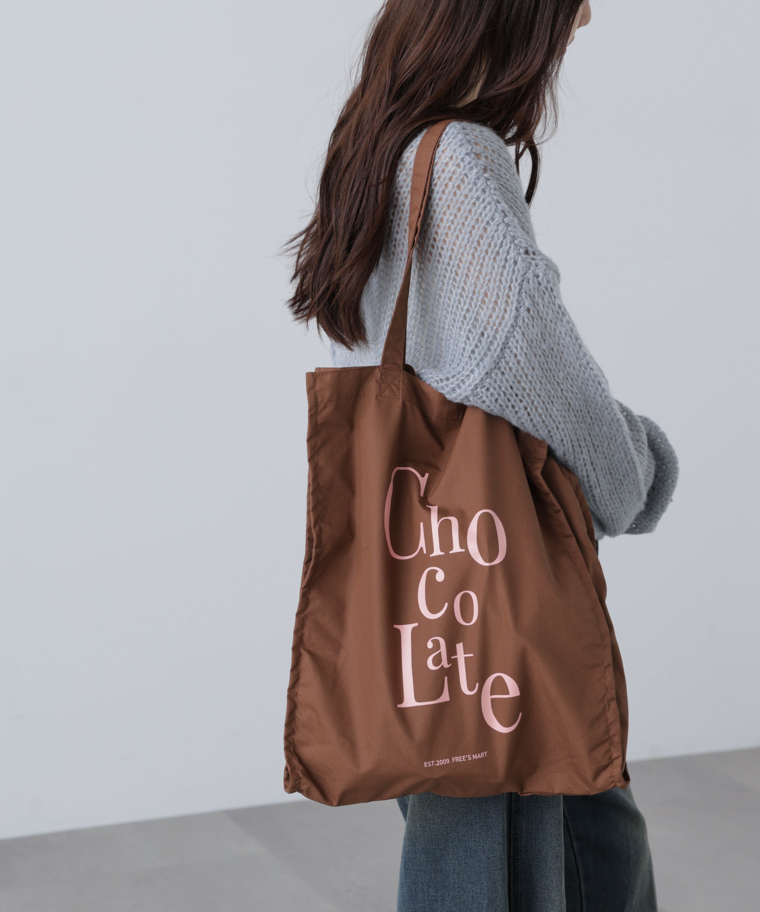  「ロゴトートバッグ」|その他|ブラウン