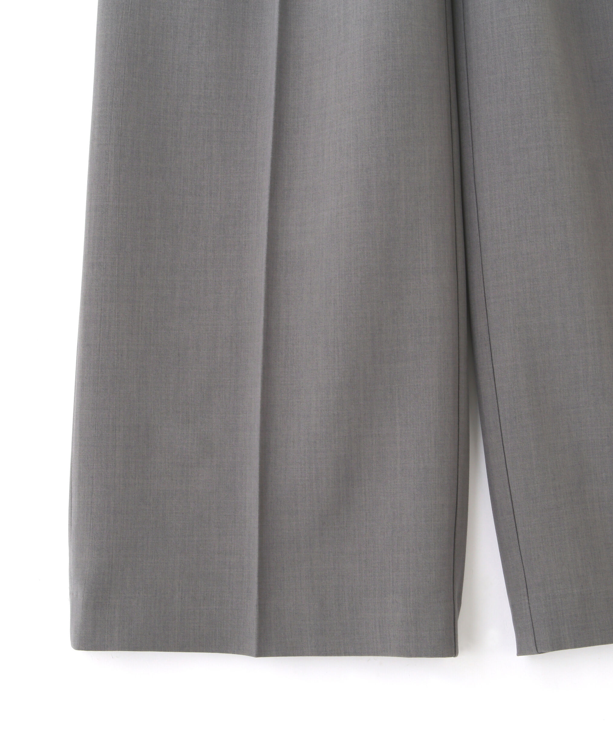  「ベルト付きハイウエストスラックスパンツ」|その他|