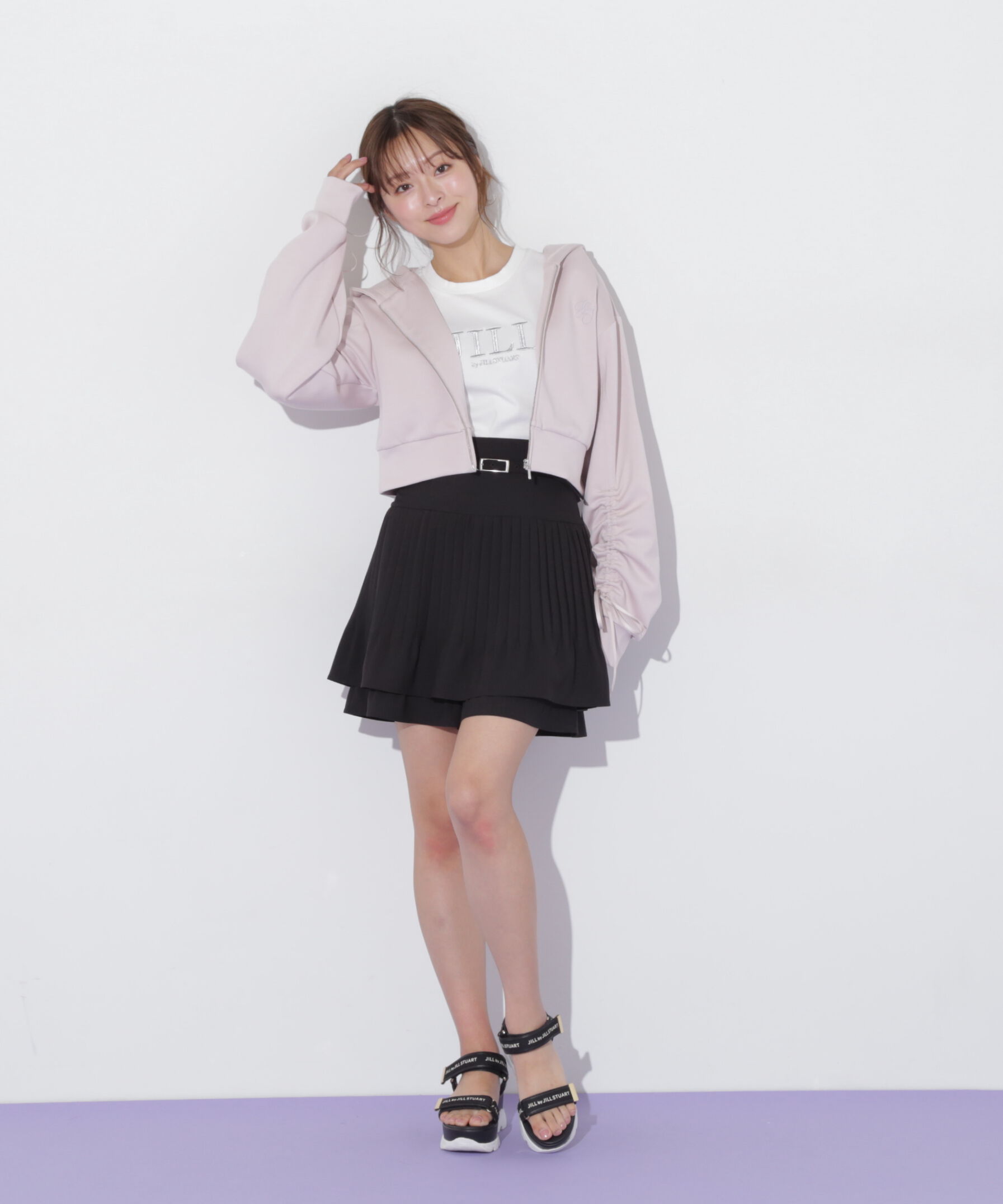  「ギャザースリーブダイバーパーカー」|Tシャツ・カットソー|