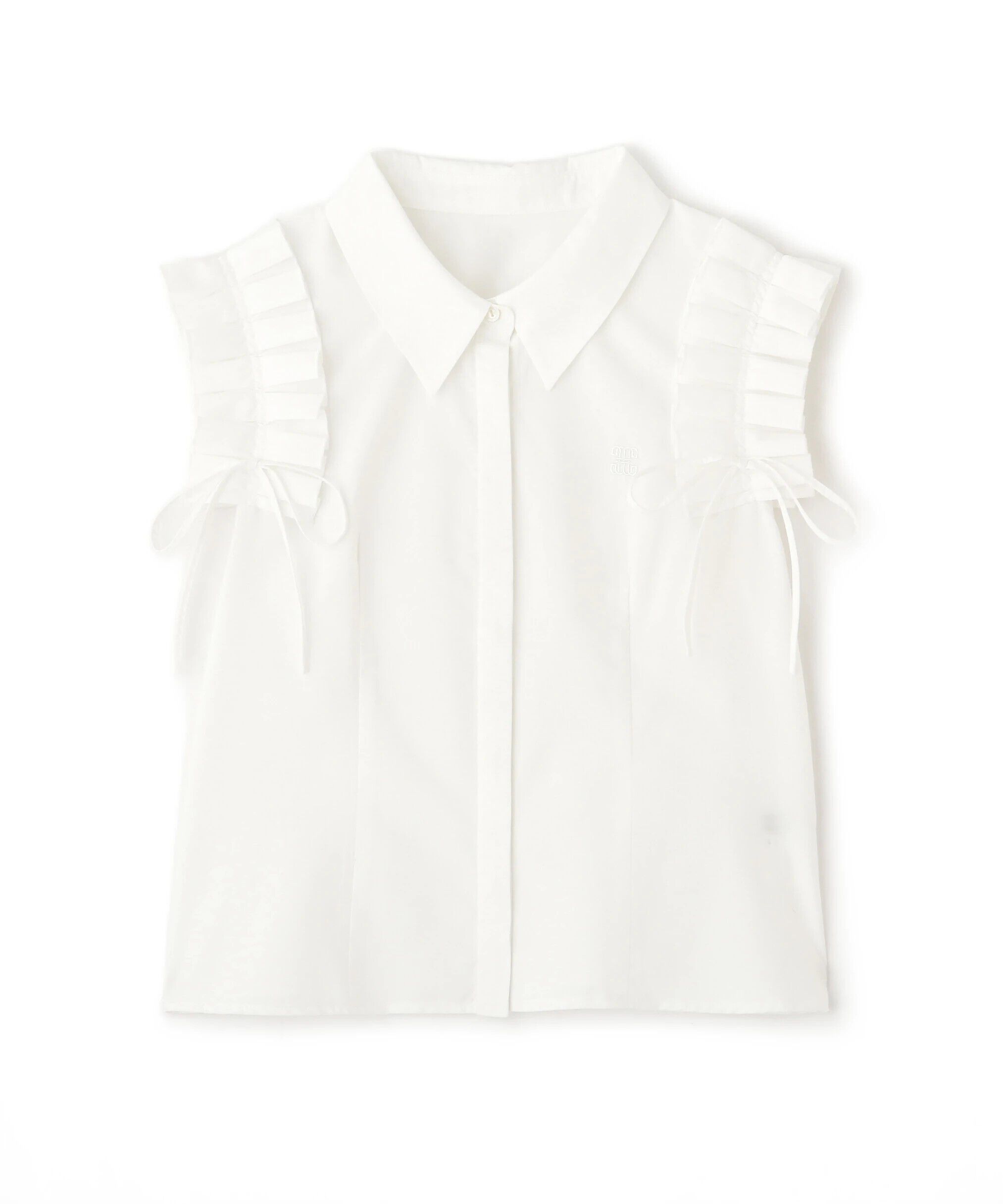  「ショルダーフリルブラウス」|シャツ・ブラウス|