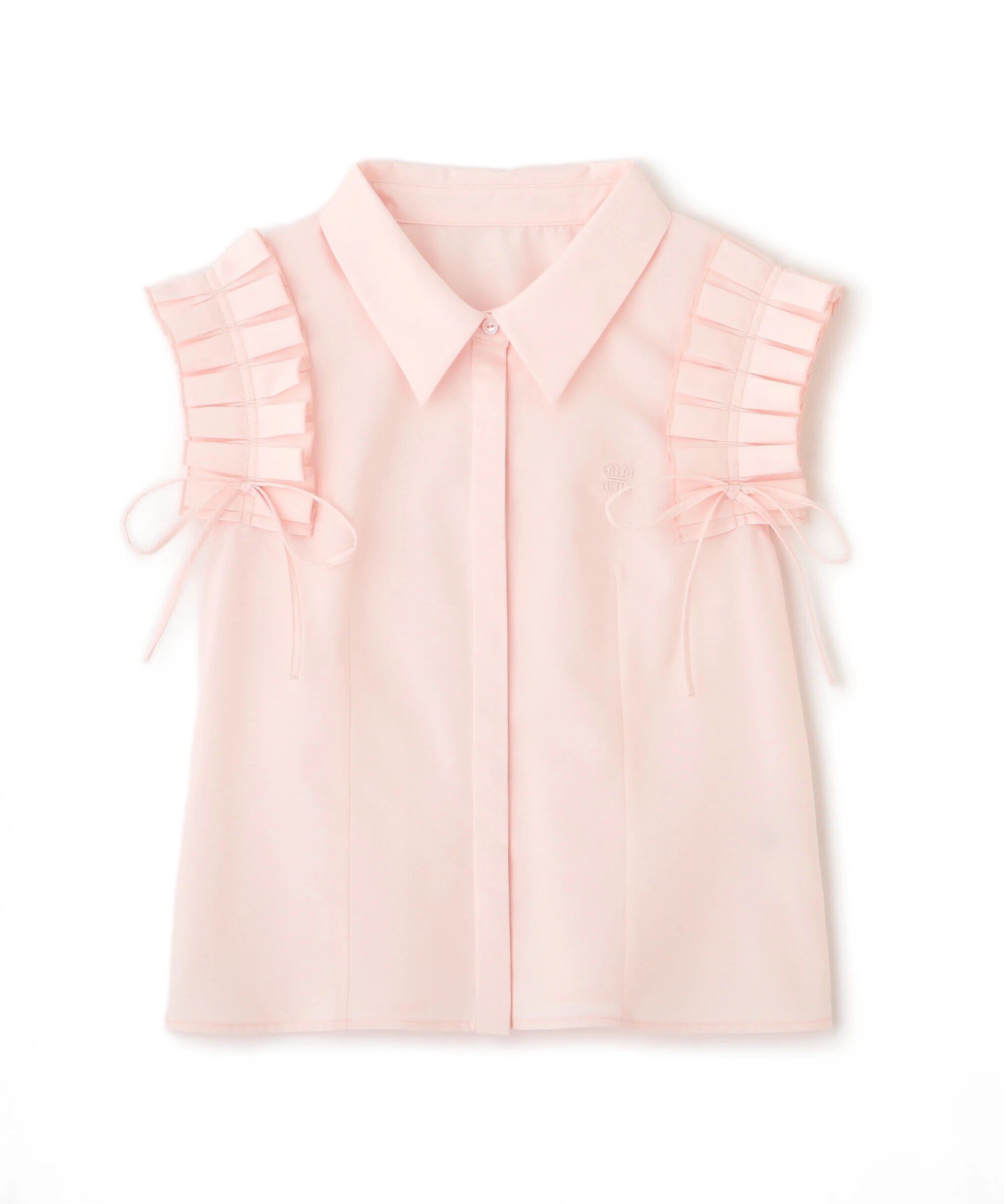  「ショルダーフリルブラウス」|シャツ・ブラウス|