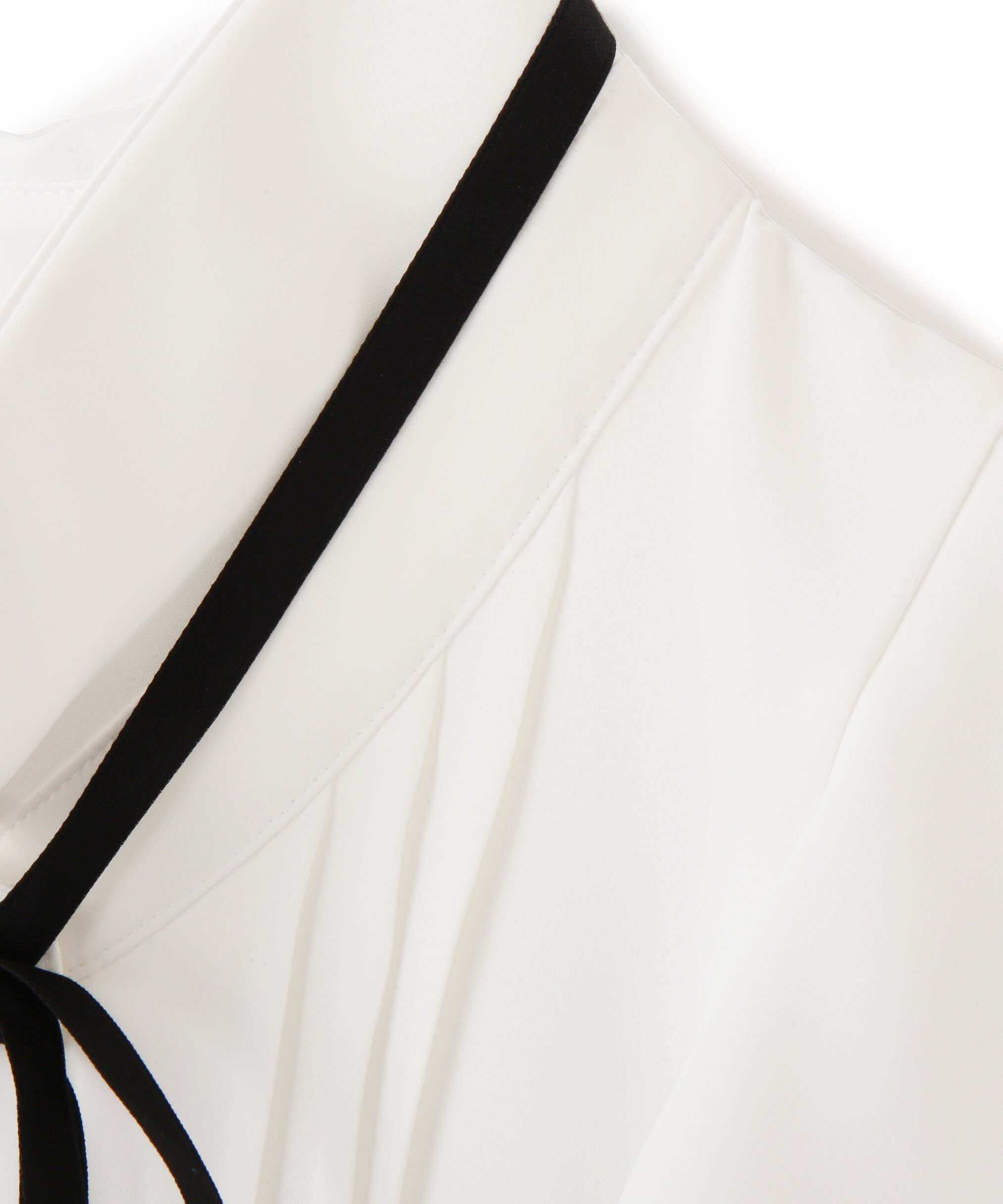  「リボン付きピンタックノースリーブブラウス」|シャツ・ブラウス|