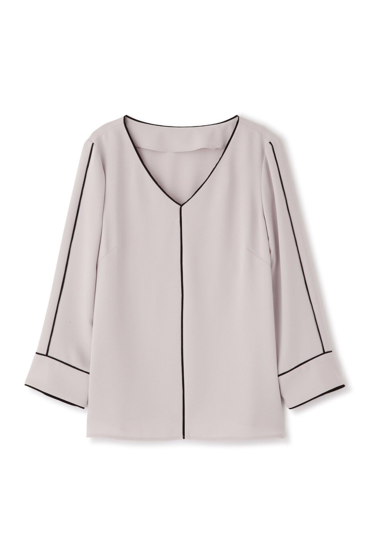  「◆バイカラーブラウス」|シャツ・ブラウス|