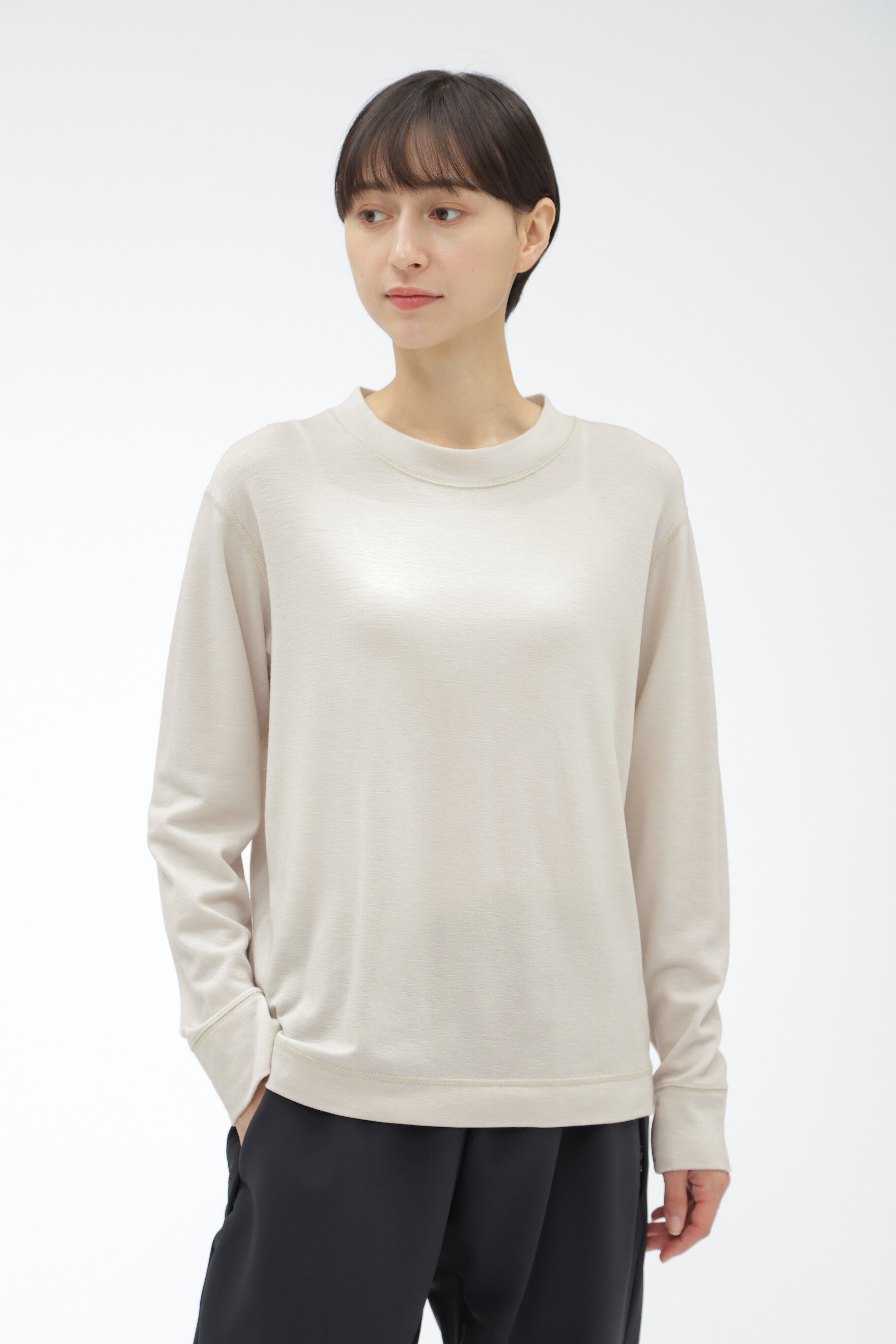  「BREATH THERMO / WOOL JERSEY」|Tシャツ・カットソー|IVORY1
