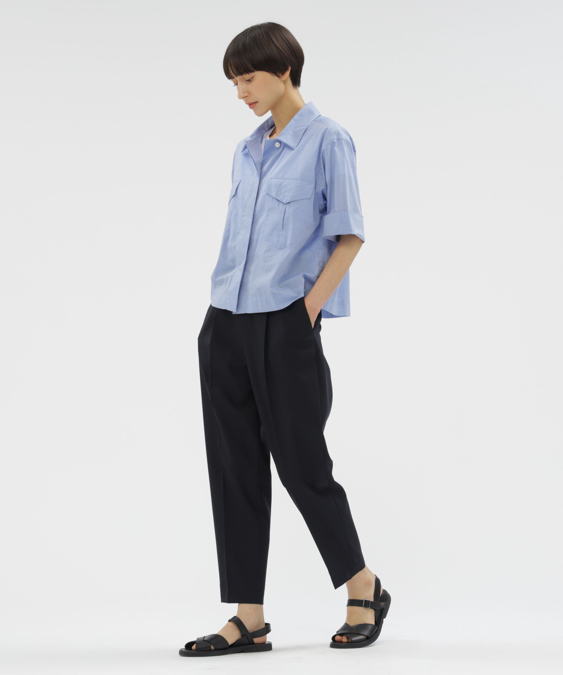  「SUMMER WOOL POPLIN TROUSERS」|その他|